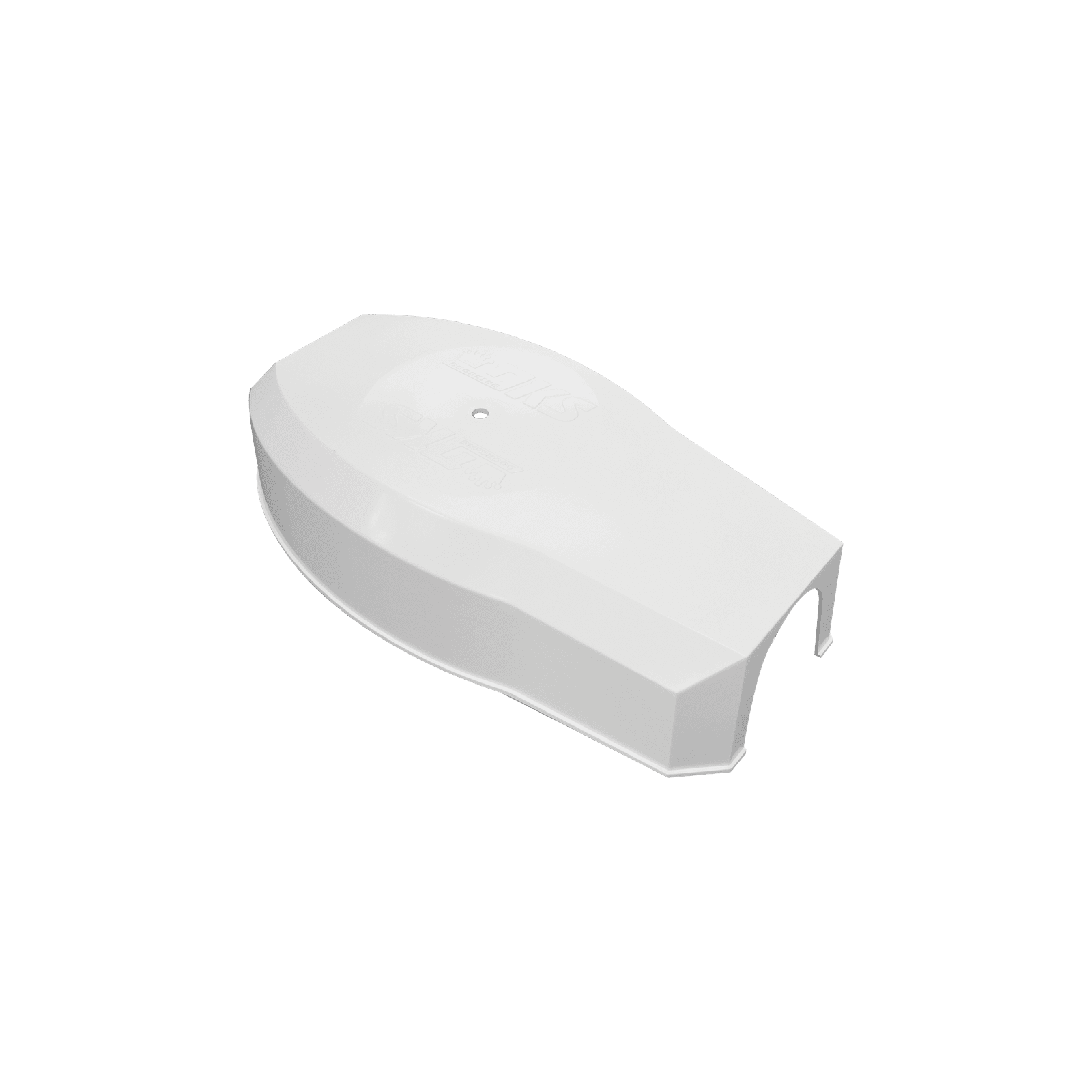 Refacción para 1601/1603 / Tapa plástica para enganche de mástil / Color Blanco 1601-281 - DKS DOORKING