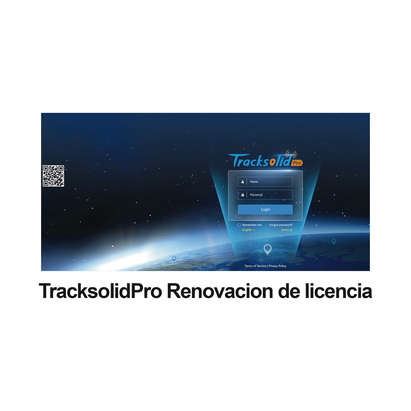 Renovación de licencia para plataforma TracksolidPro RTSCX - CONCOX