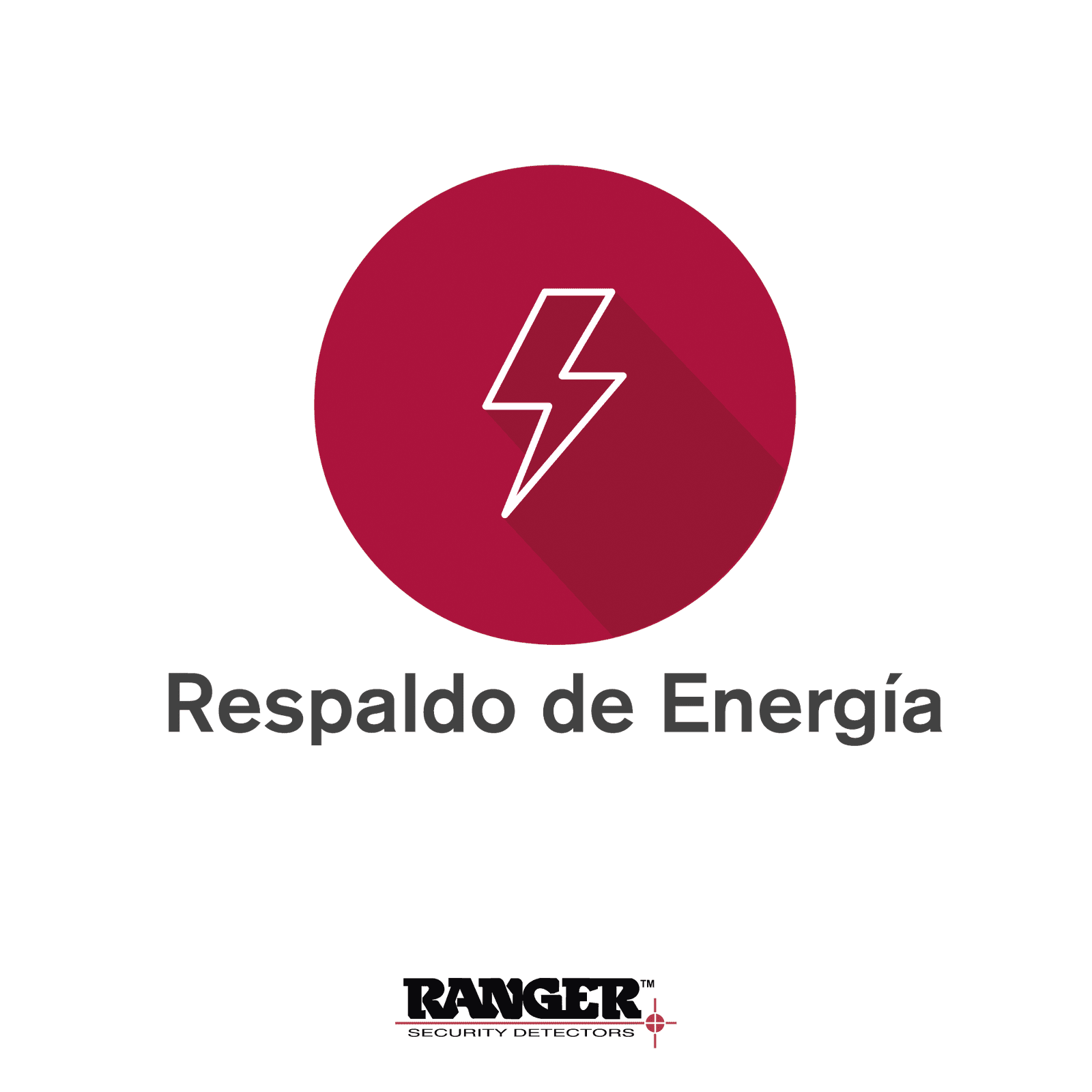 Respaldo de Energía con Batería incluida (Hasta 8 horas) / Solo Para Equipos Bajo Pedido / No Compatible con Arcos ya Instalados o Fabricados OPCION-BU - RANGER SECURITY DETECTORS