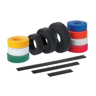 Rollo de Cinta de Contacto, de 15 Pies (4.5m) de Largo, 19.1 mm de Ancho, Color Negro HLS-15R0 - PANDUIT