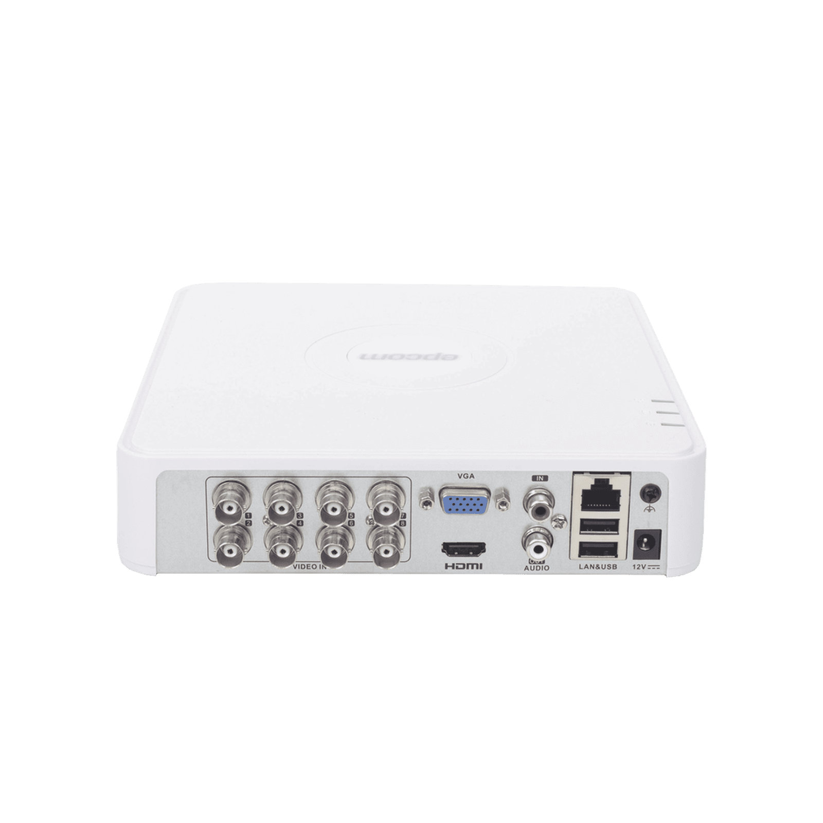 DVR 8 Canales TurboHD + 2 Canales IP / 2 Megapixel (1080p) Lite / Acusense Lite (Evita Falsas Alarmas) / Audio por Coaxitron / 1 Bahía de Disco Duro / H.265+ / Salida de Vídeo Full HD S08-TURBO-M1 - EPCOM PROFESSIONAL