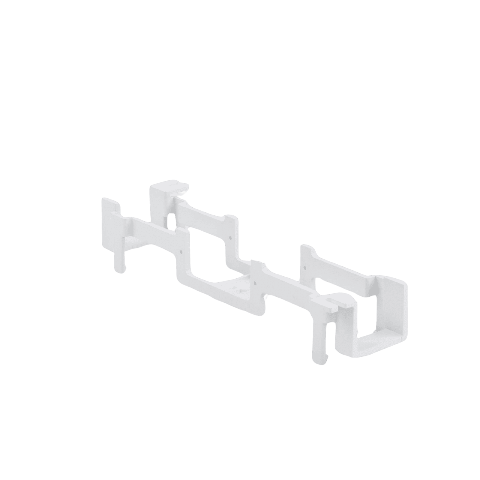 Bracket para Montaje de Regleta S66, Acepta 1 regleta M150 y 1 conector de 25 pares de cada lado S89B - SIEMON