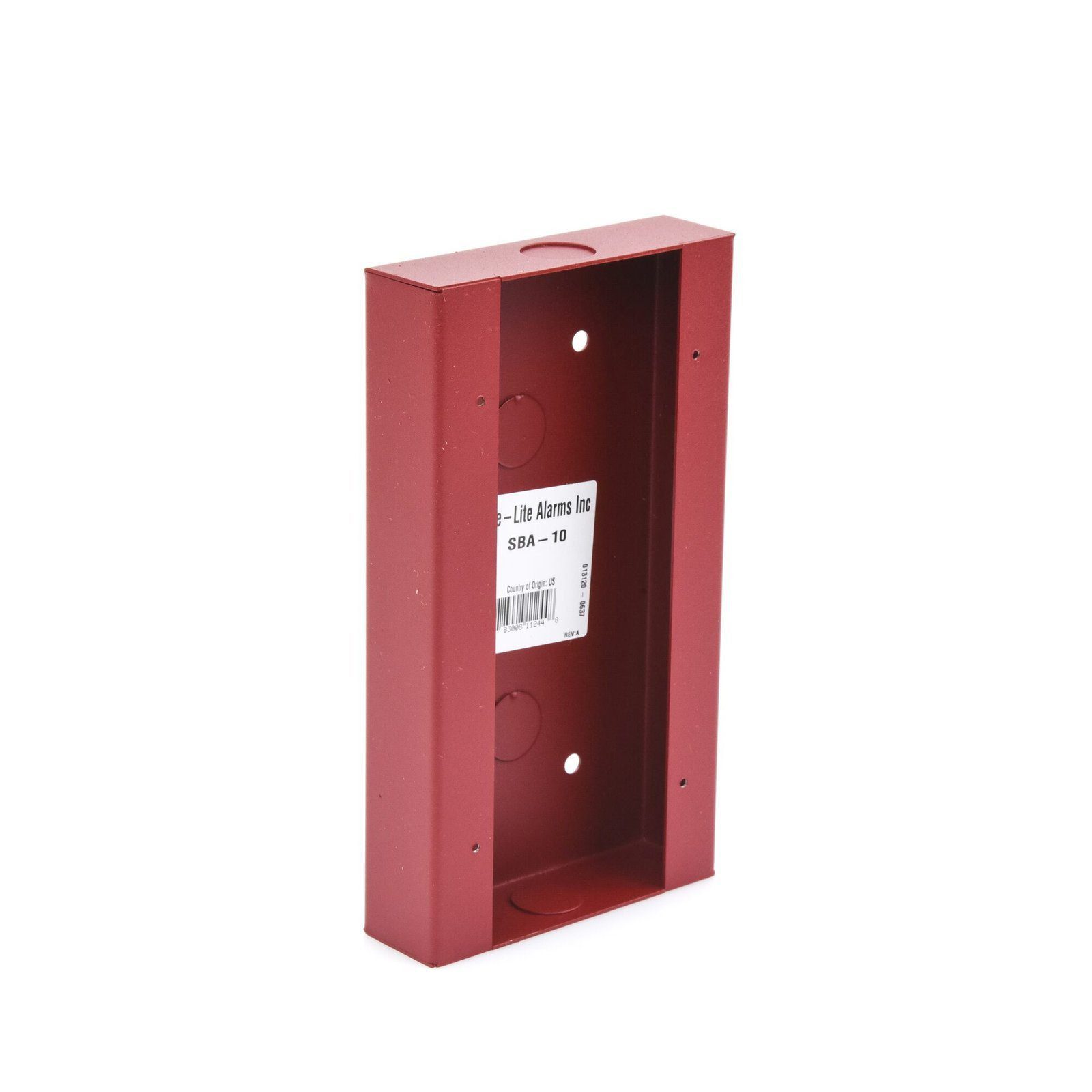 Caja de Montaje para Estación de Emergencia BG-12LRA y NBG-12LRA SBA-10 - FIRE-LITE