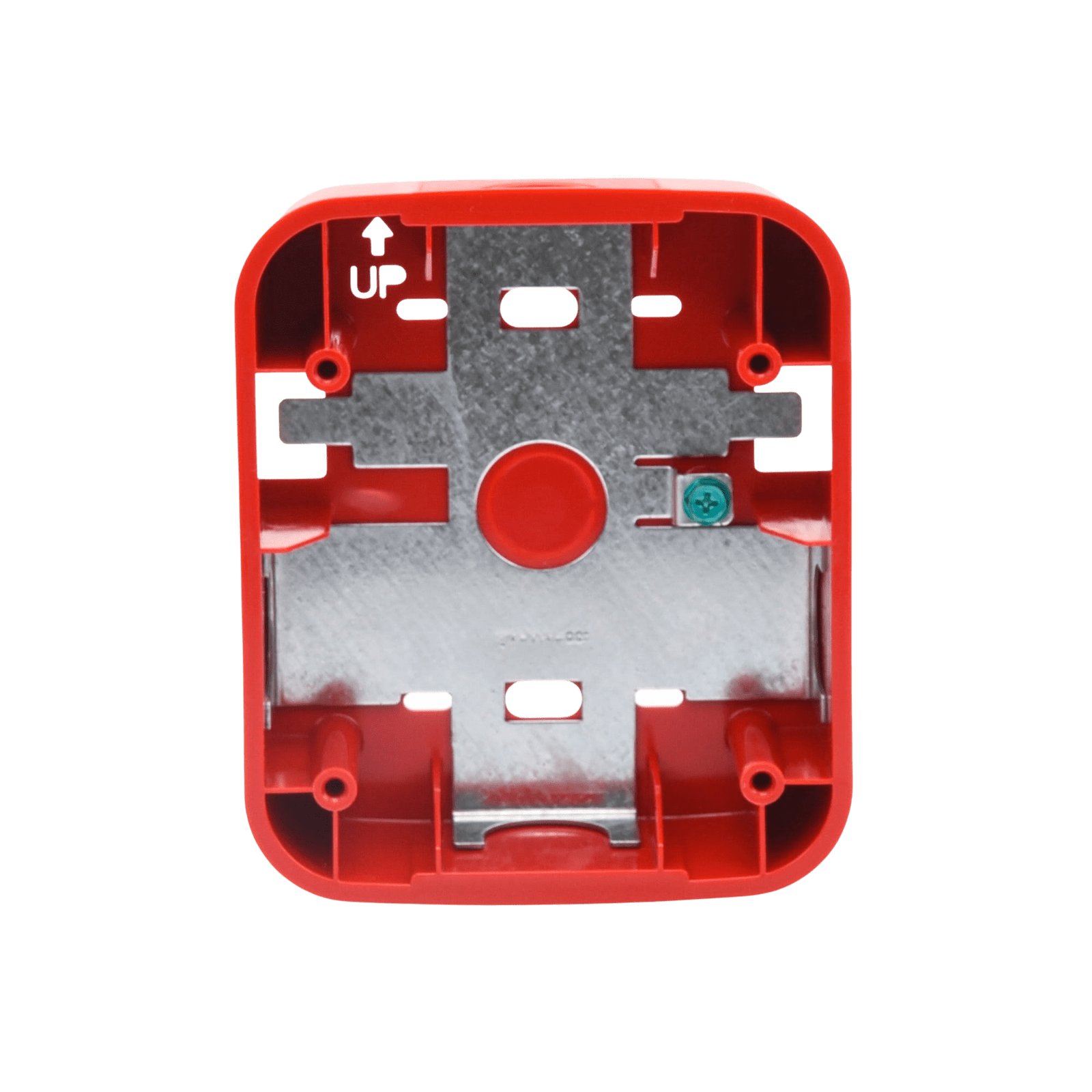 Caja de Montaje en Pared, para Sirena, Color Rojo, Nuevo Diseño Moderno y Elegante SBB-RL - SYSTEM SENSOR