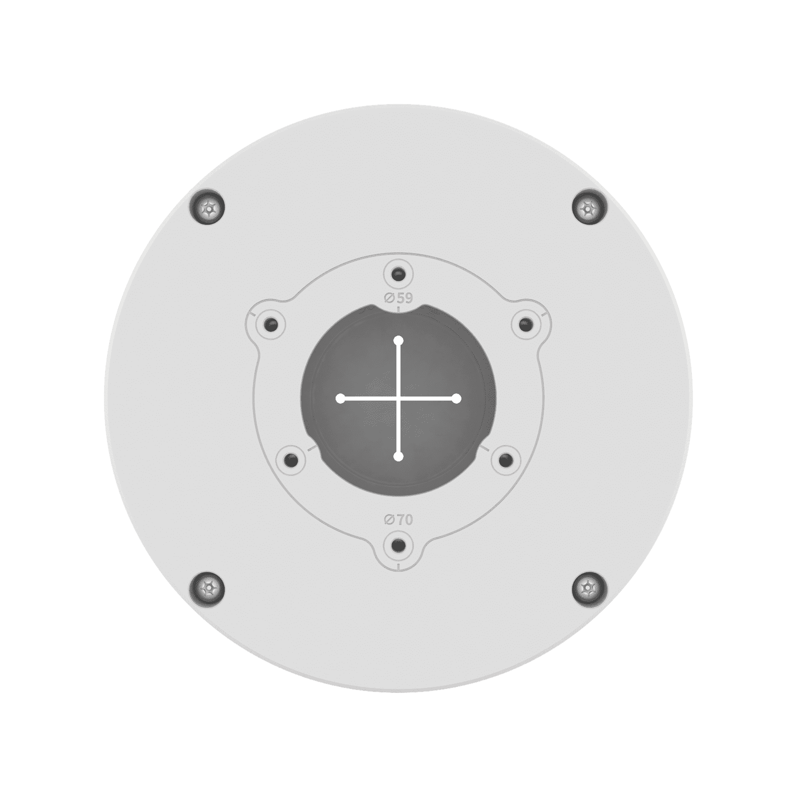 Caja de Conexión para Cámara Bullet Wisenet QNO-C8083R / QNO-C9083R SBO-140BW - Hanwha Techwin Wisenet
