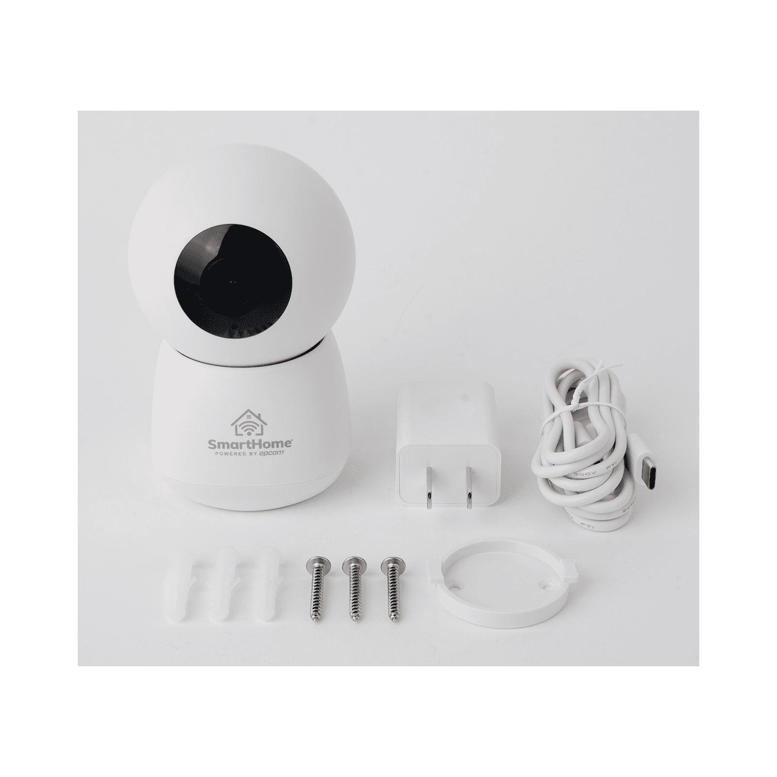 Mini Cámara IP PT 4 Megapíxel | Wi-Fi | Seguimiento Inteligente |  Detección de mascotas |  Audio Bidireccional | Notificación Push | Ranura para Memoria | Uso en Interior | Ángulo de vision: 102° SCAM4PT - SMARTHOME BY EPCOM