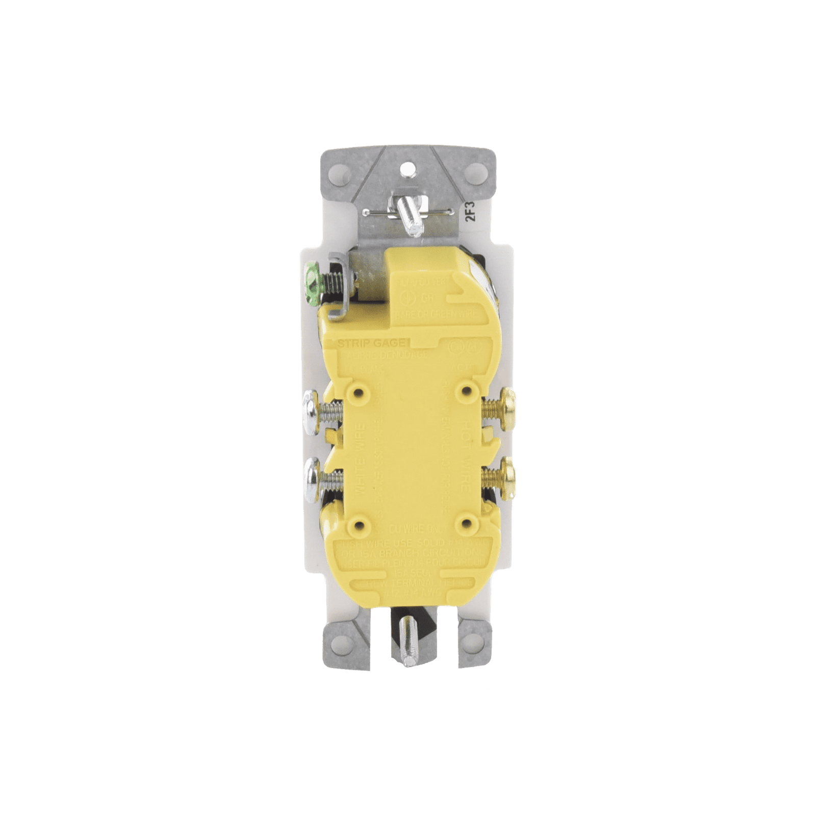 Tomacorriente 15 A SCR15SWL - LUTRON ELECTRONICS