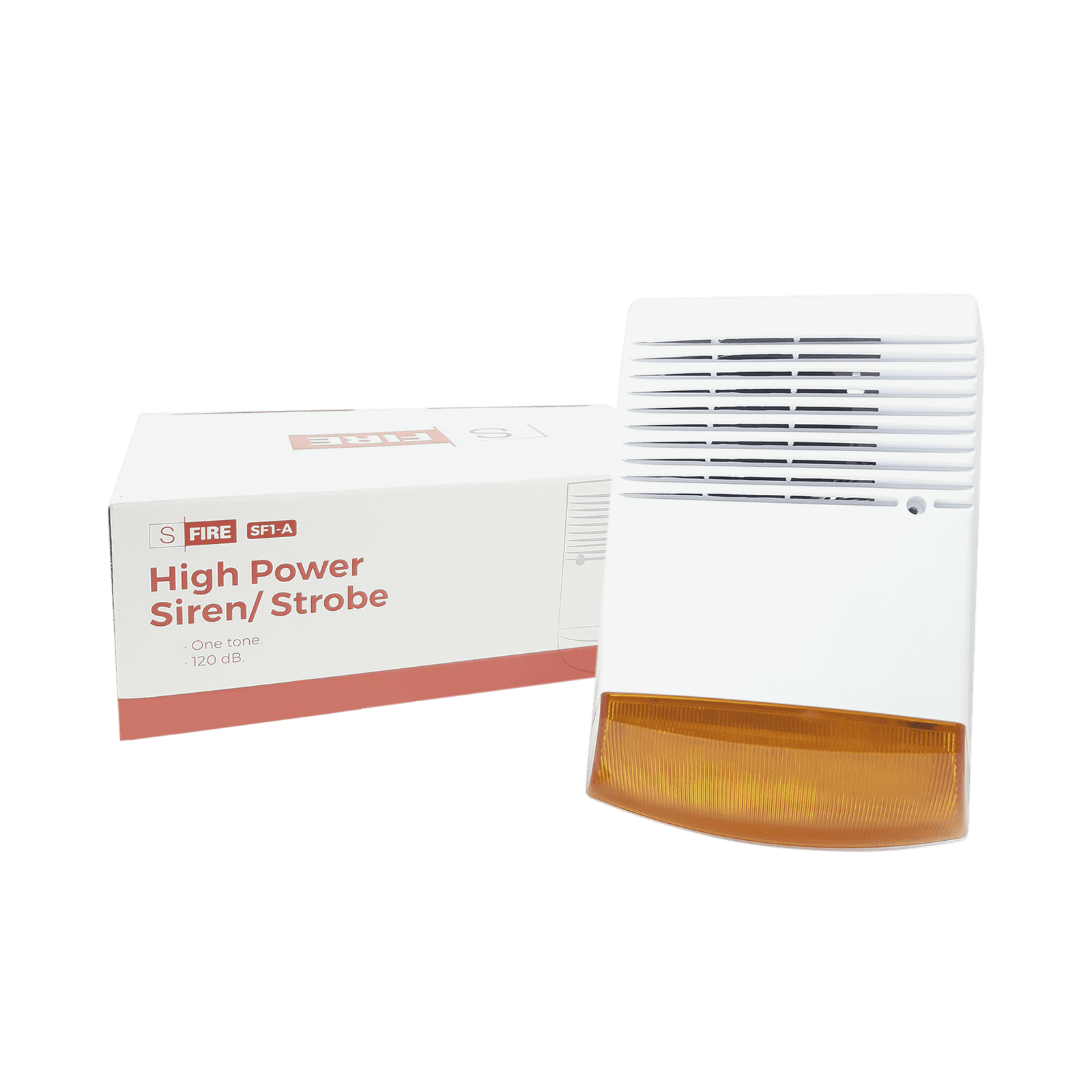 Sirena estrobo / Exterior/ 120dB / Luz intermitente / IP65 SF-1A - SFIRE