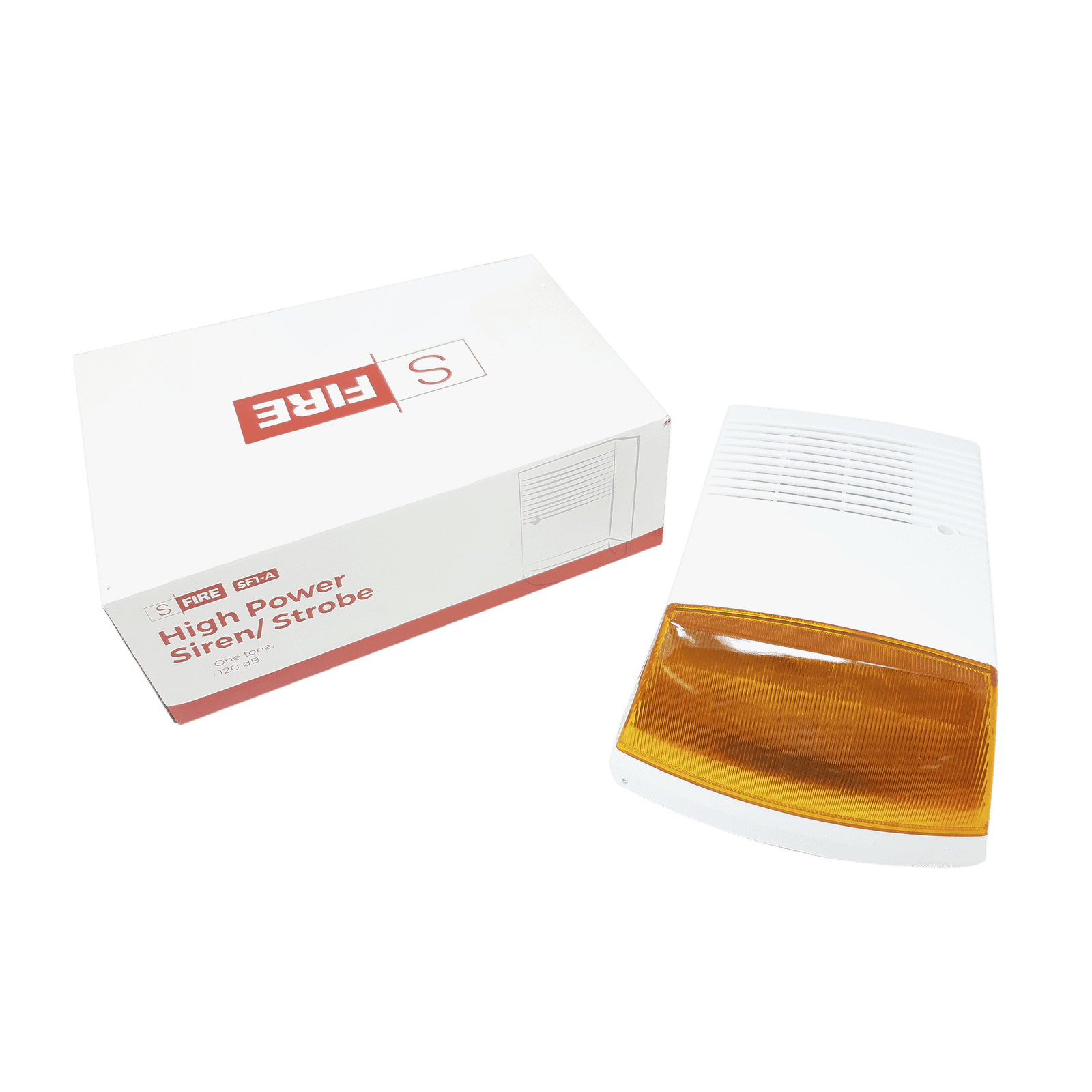Sirena estrobo / Exterior/ 120dB / Luz intermitente / IP65 SF-1A - SFIRE