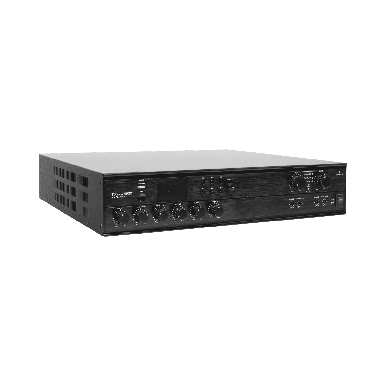 Amplificador Mezclador Matricial | 2 zonas | 240w por canal | 6 entradas | Receptor de medios SF-2240UC - EPCOM PROAUDIO