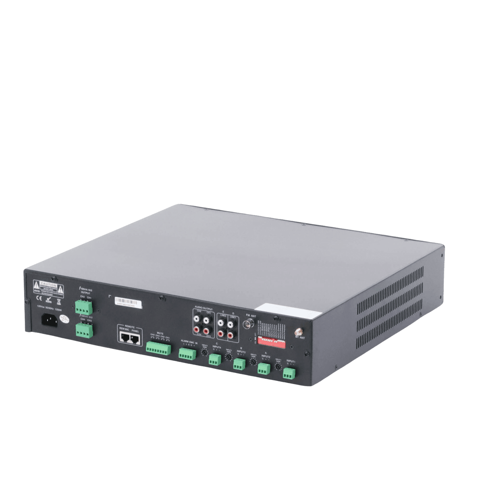 Amplificador Mezclador Matricial | 4 zonas | 240w por canal | 6 entradas | Receptor de medios SF-4240UC - EPCOM PROAUDIO