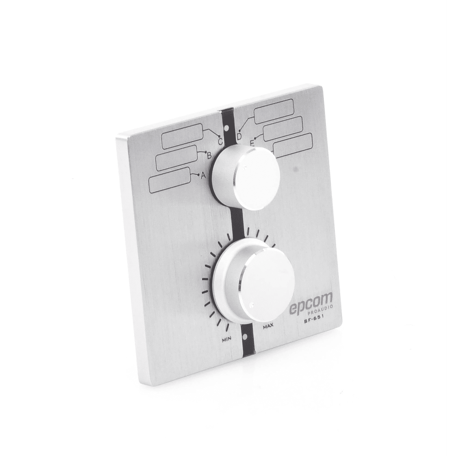 Control de Volumen Remoto con Selector de Canales ?Compatible con Amplificador SF2240UC – SF4240UC SF-651 - EPCOM PROAUDIO