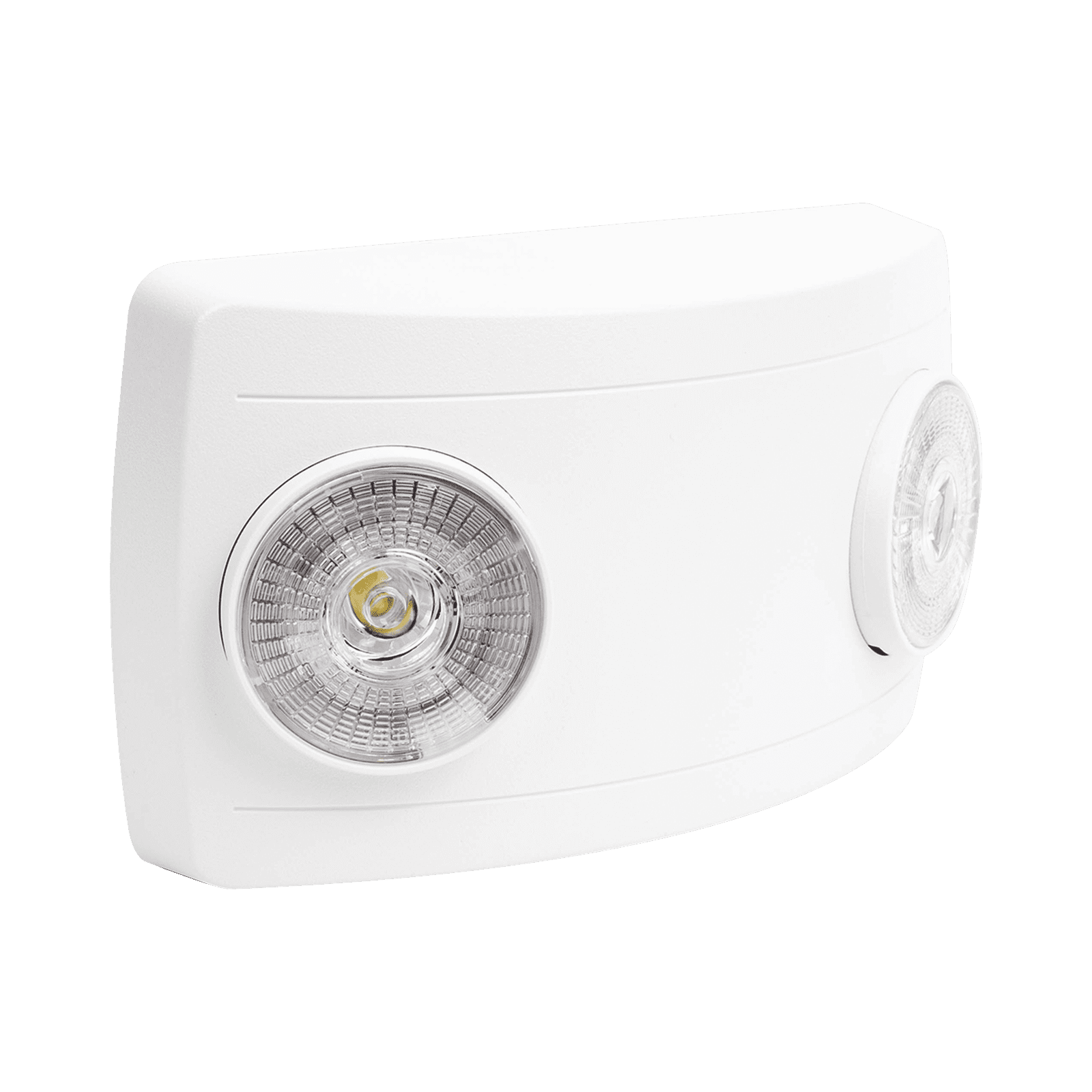Luz de Emergencia Dual LED ultra compacta/150 lúmenes/Luz fría/Batería de Respaldo Incluida/Botón de test. SF660LW - SFIRE