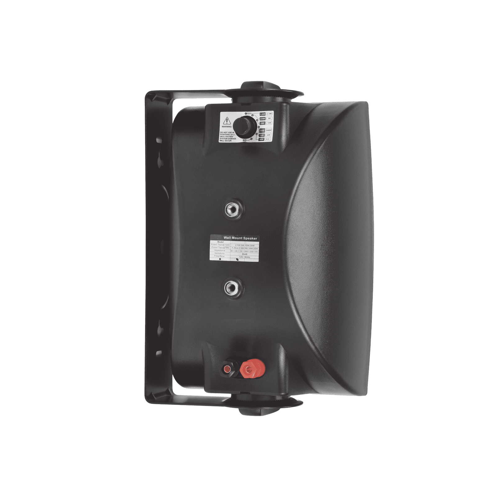 Altavoz de Pared de 2 vías | Woofer 4in + 1.5in | 70/100V y 8 ohms | 1.25W-2.5W-5W-10W-20W | 86dB de Sensibilidad | A prueba de Humedad | Compatible con Sistemas de Alta y Baja Impedancia SF-774H - EPCOM PROAUDIO