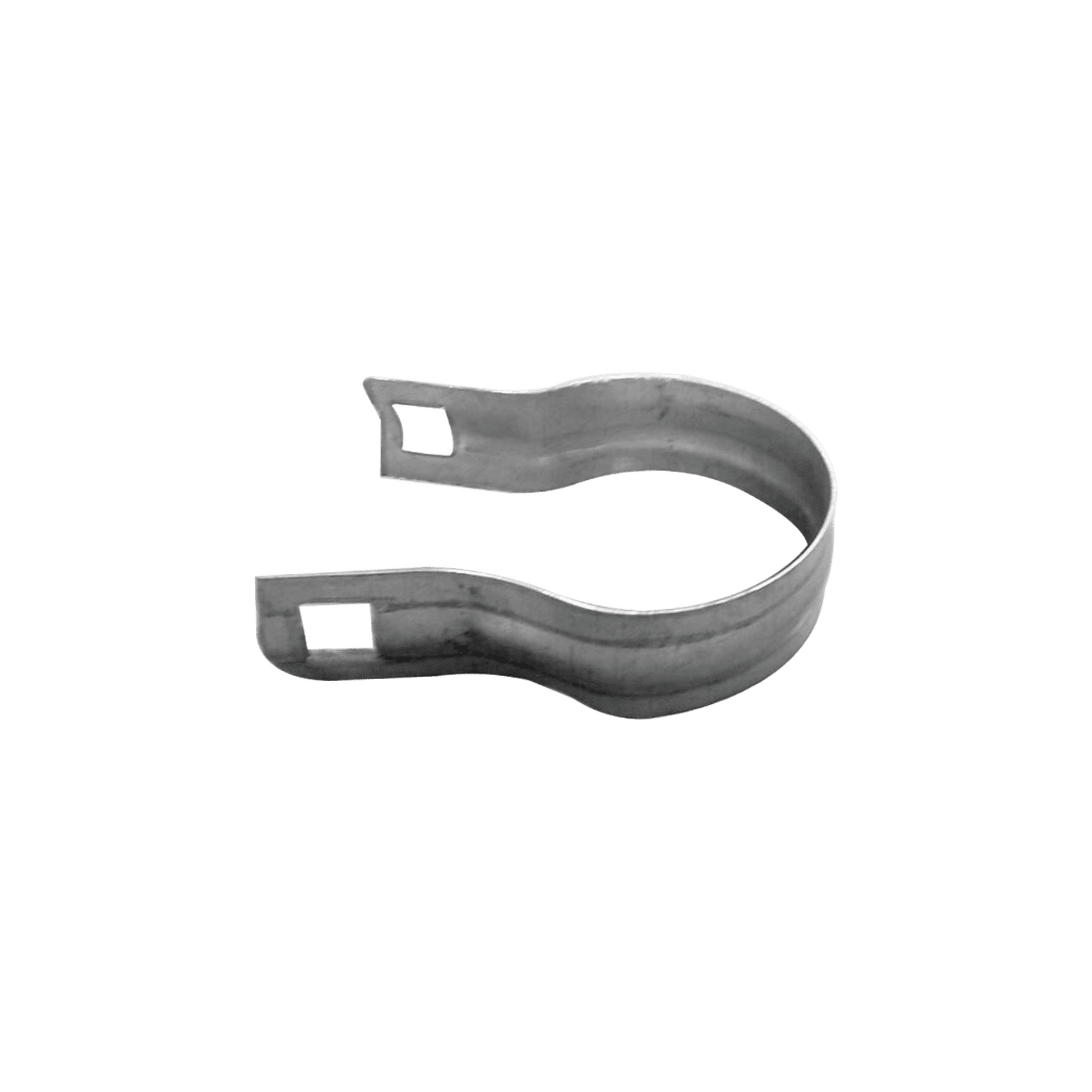 Aislador de paso o esquina con abrazadera incluida de 33-38mm para uso en tubería de malla ciclónica. SFABRAZADERA - SFIRE