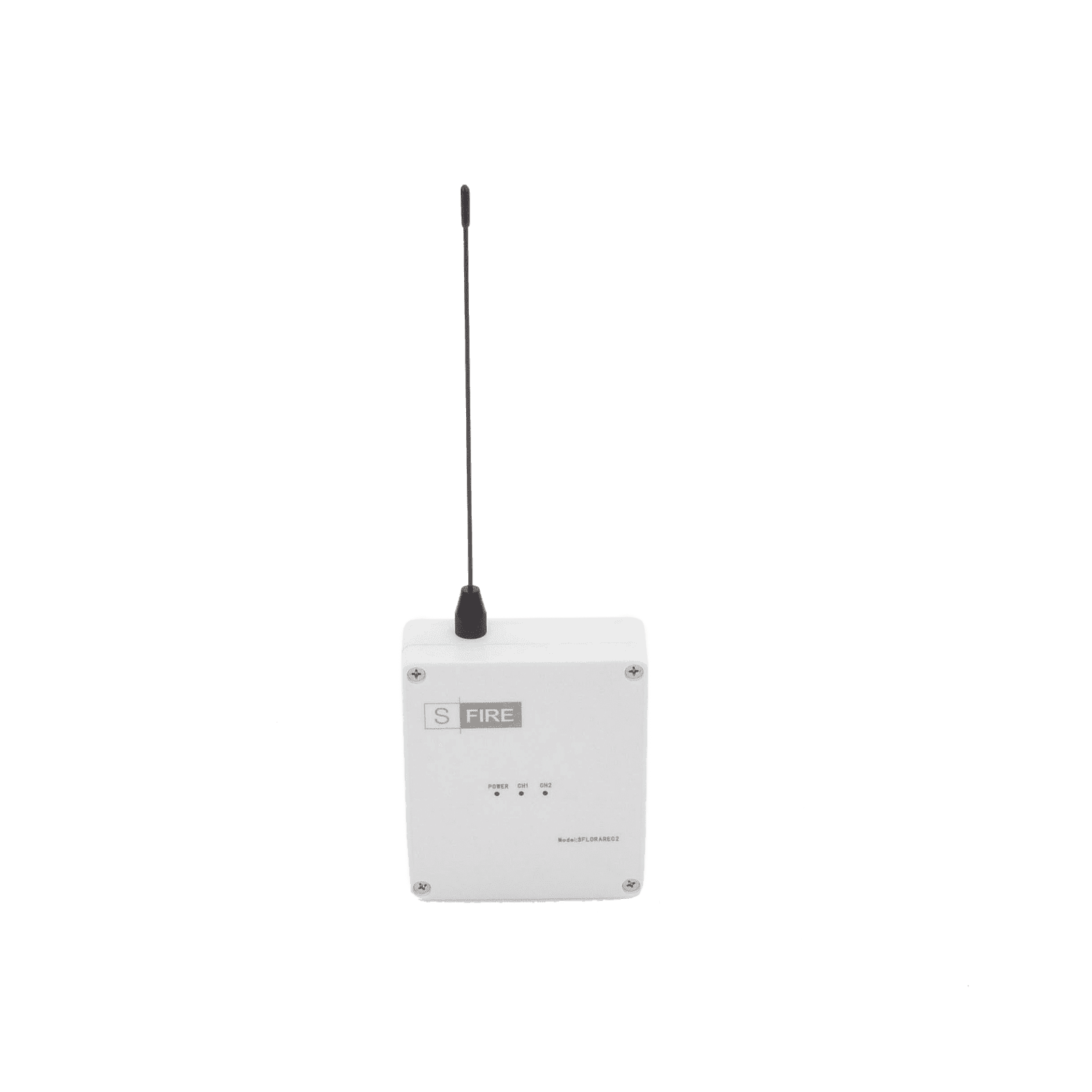 Receptor inalámbrico / 2500 metros de cobertura / 2 salidas de relevador tipo C SF-LORA-REC-2 - SFIRE