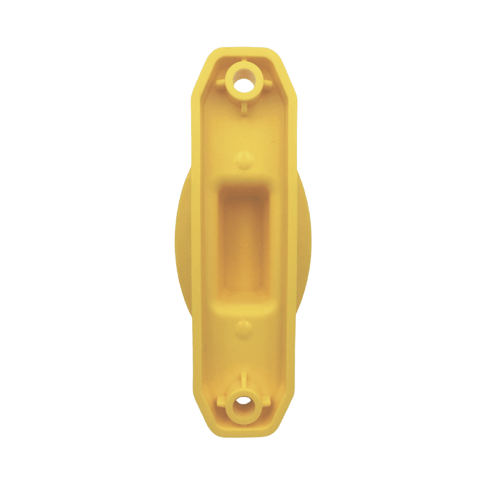 Aislador de Paso color Amarillo reforzado para cercos eléctricos, resistente al clima extremoso SFPASOY - SFIRE