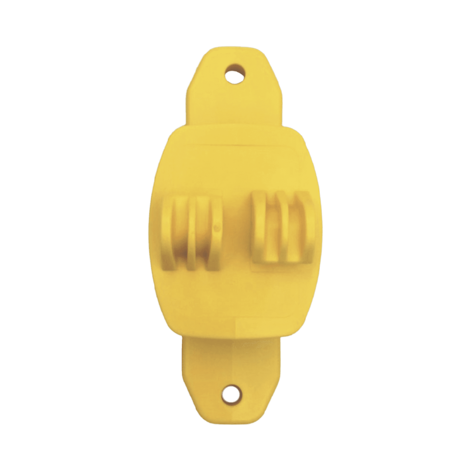 Aislador de Paso color Amarillo reforzado para cercos eléctricos, resistente al clima extremoso SFPASOY - SFIRE
