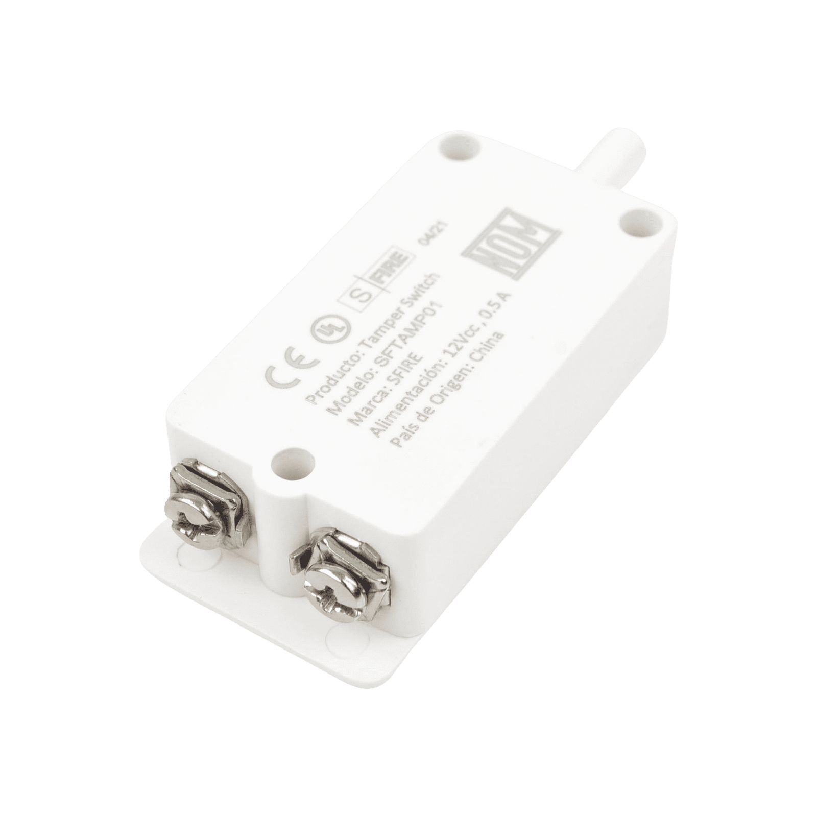 Tamper switch / Normalmente Cerrado / Aplicación para Paneles de alarma, Gabientes, paneles de acceso, etc / Facil uso SFTAMP01 - SFIRE