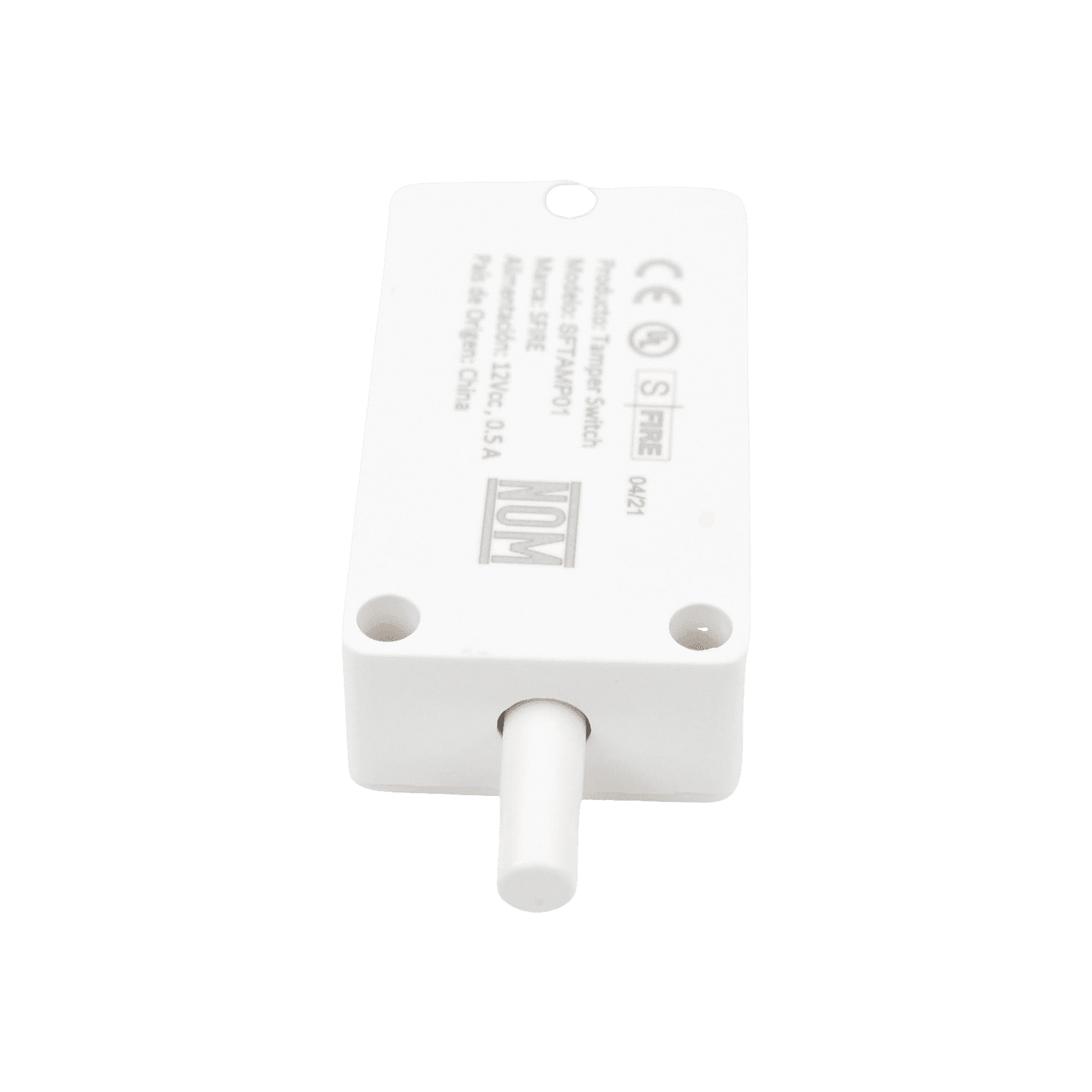 Tamper switch / Normalmente Cerrado / Aplicación para Paneles de alarma, Gabientes, paneles de acceso, etc / Facil uso SFTAMP01 - SFIRE