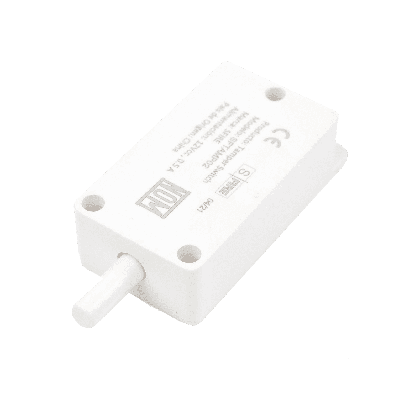 Tamper switch / Normalmente Abierto / Aplicación para Paneles de alarma, Gabientes, paneles de acceso, etc / Facil uso SFTAMP02 - SFIRE