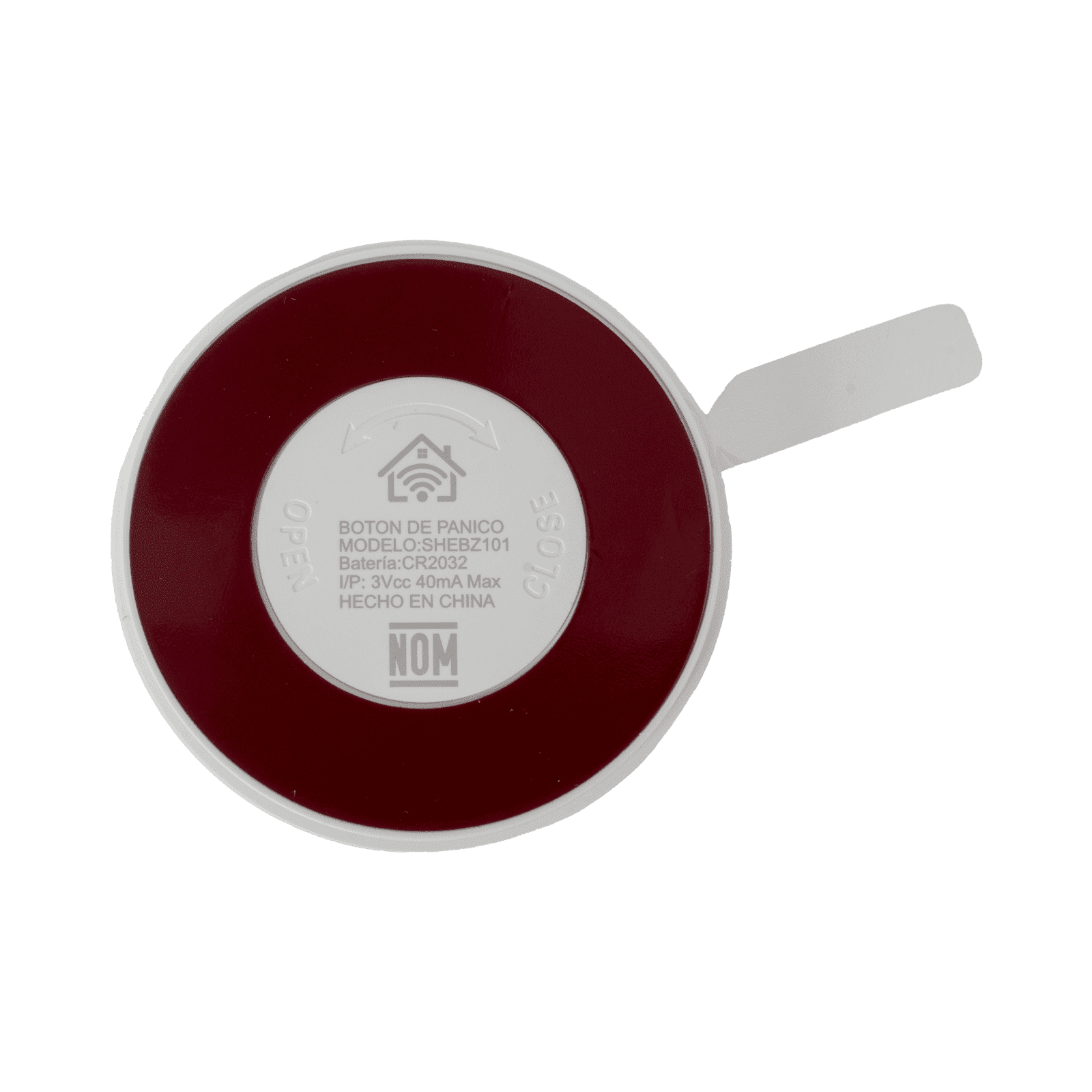 (ZigBee) Boton de panico y emergencia inalambrico con señal ZigBee SHEBZ101 - SMARTHOME BY EPCOM