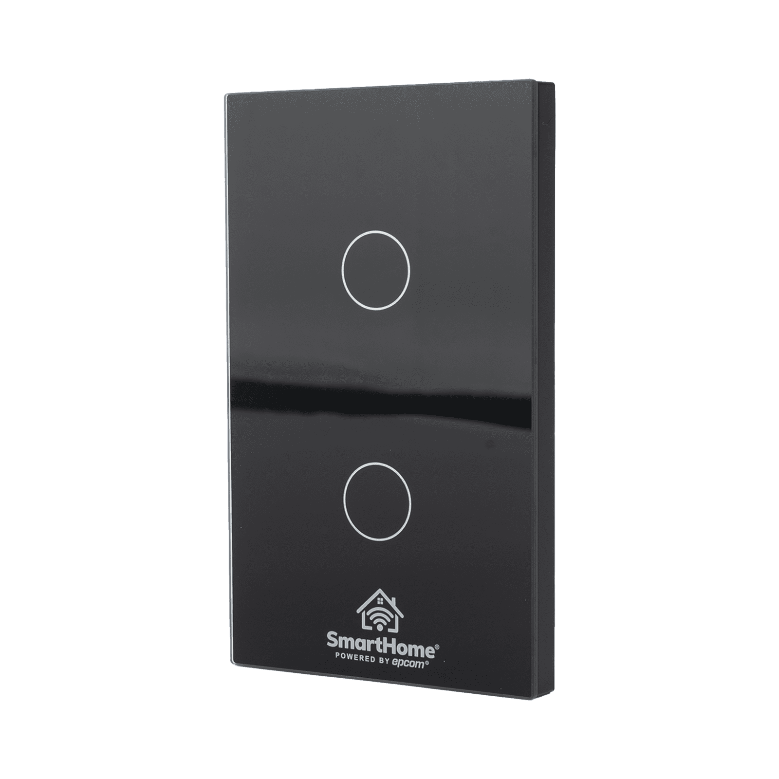(ZigBee) Apagador switch inalámbrico ZigBee, control de 2 regresos de carga, 110V SHS212Z - SMARTHOME BY EPCOM