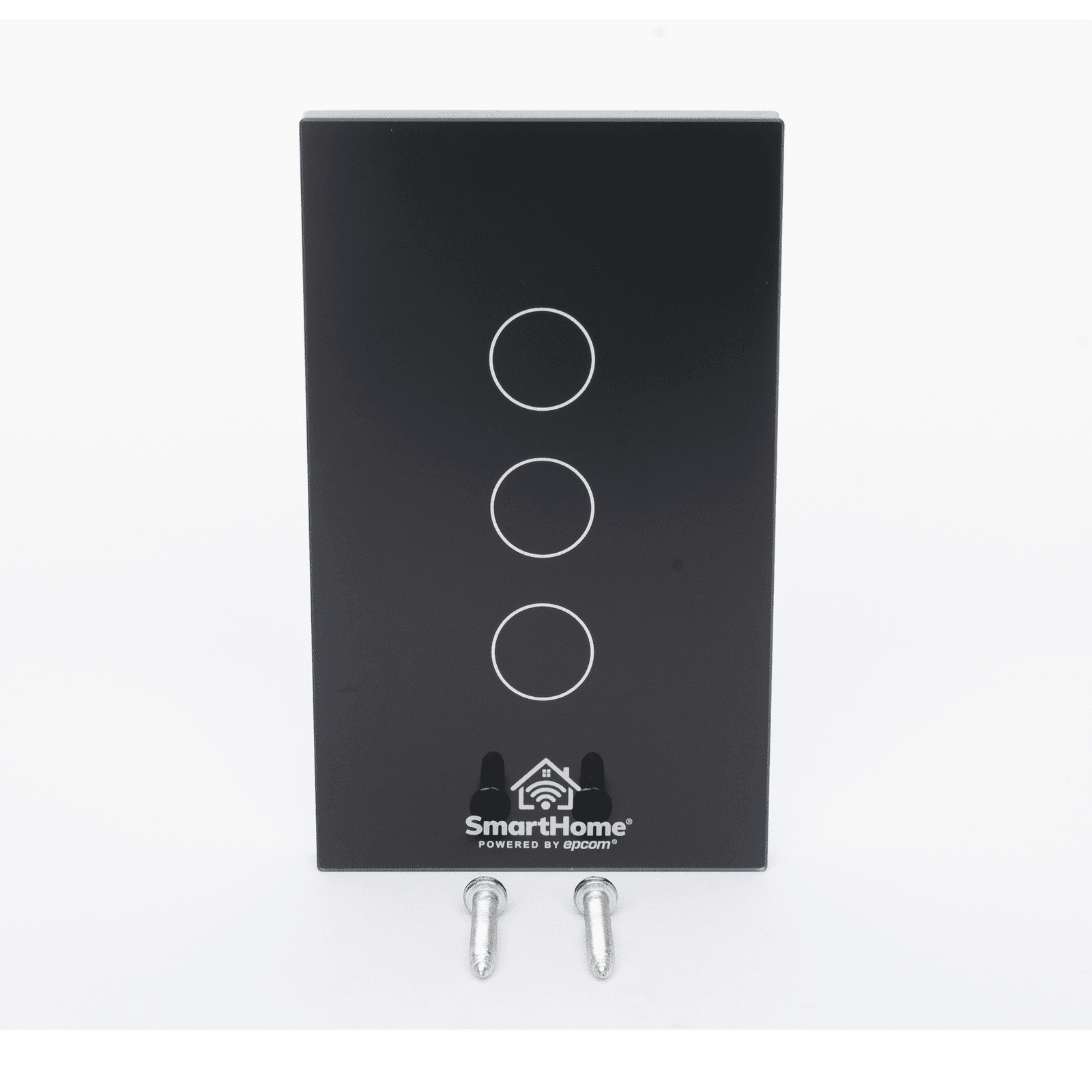 (Wifi) Apagador switch inalámbrico WIFI, control de 3 regresos de carga, 110V SHS413W - SMARTHOME BY EPCOM