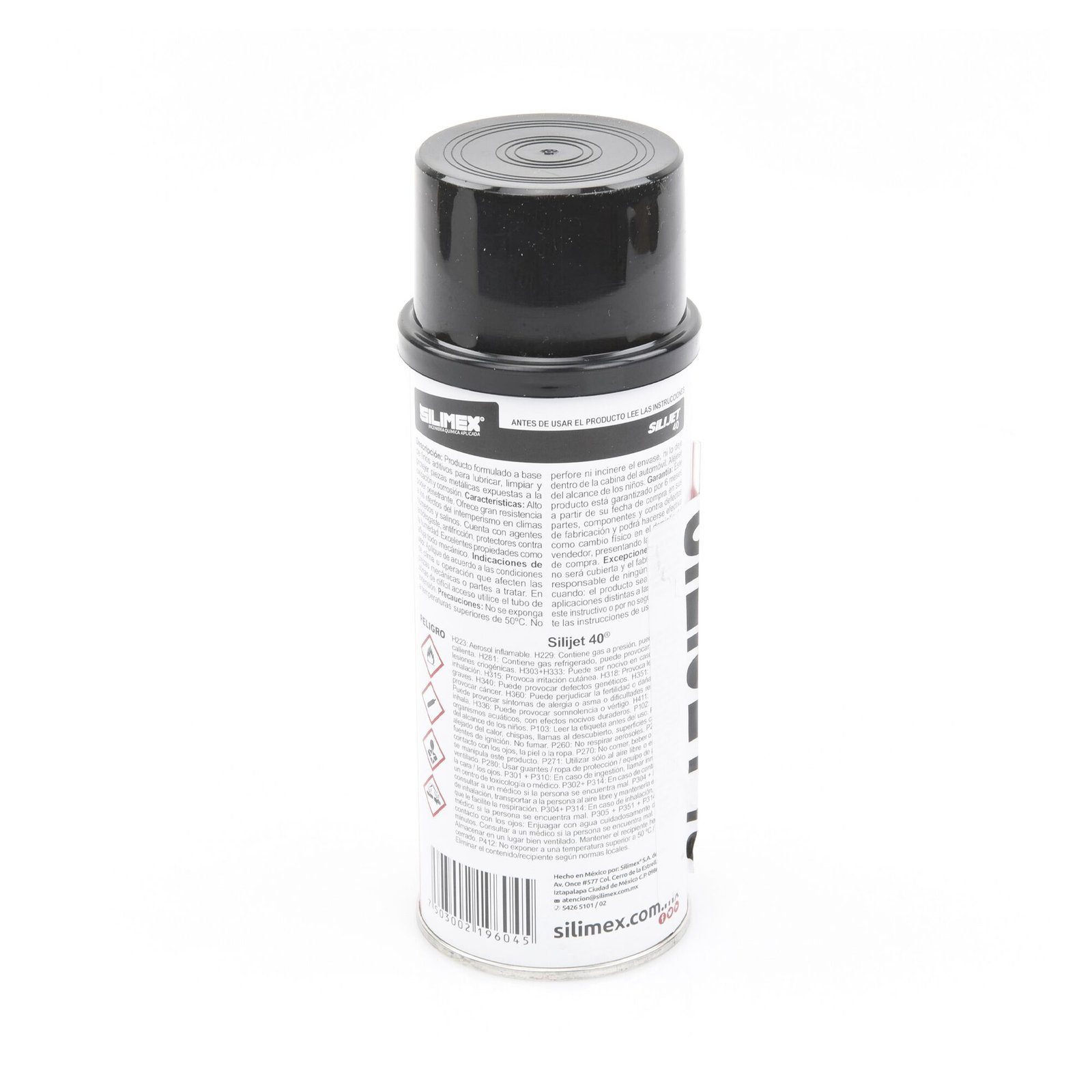 Antioxidante en aerosol, ofrece gran resistencia a los efectos del intemperismo en climas húmedos y salinos 454 ml. SILIJET-40 - SILIMEX