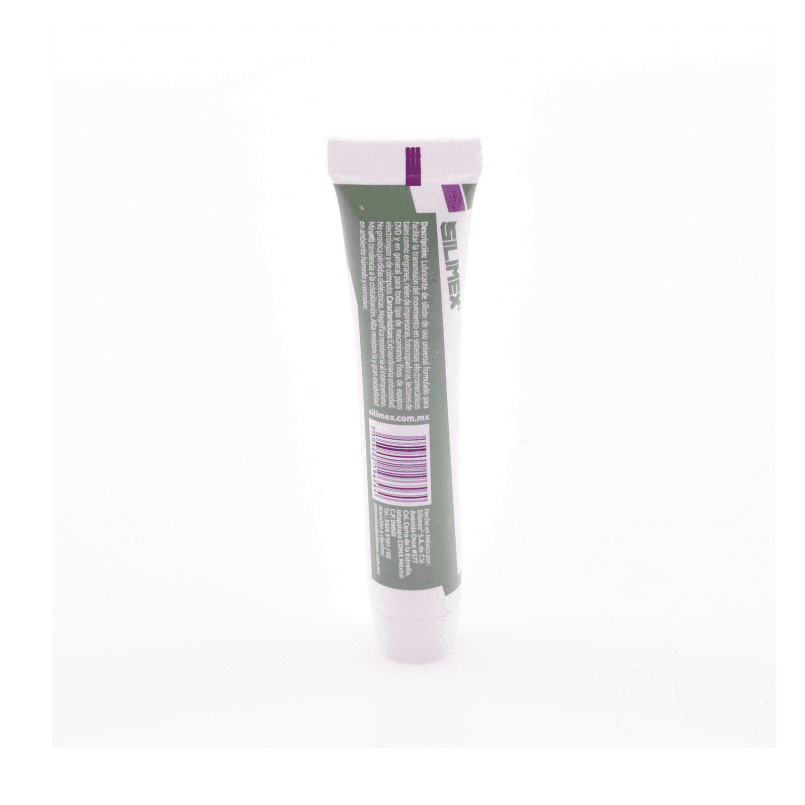 Lubricante de silicón dieléctrico de baja viscosidad, soporte de -10 hasta 80ºC, no daña plásticos, tubo 28grs SILUB-BV - SILIMEX
