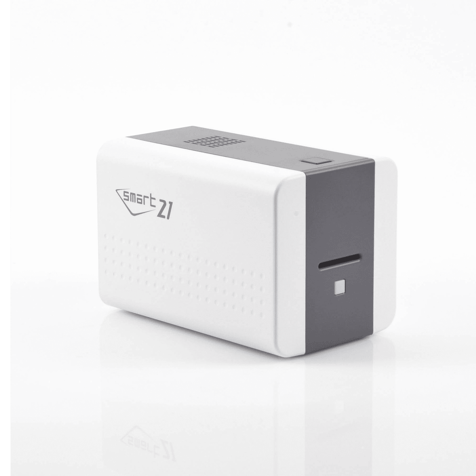 Impresora de Tarjetas Semi- automática SMART21 / Ingreso de Tarjetas Manual/Incluye Ribbon, Software y 100 Tarjetas PVC SMART21SK - IDP