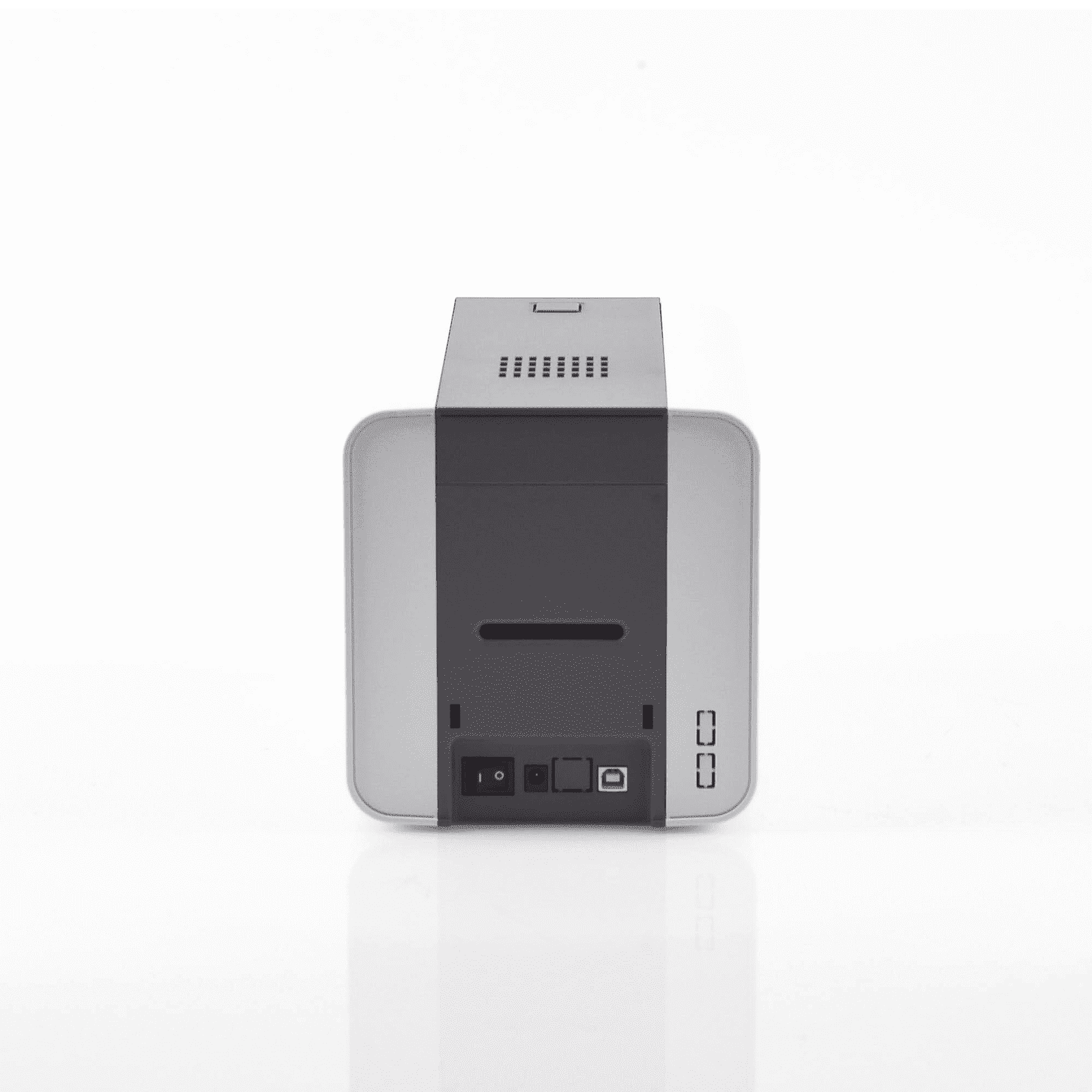 Impresora de Tarjetas Semi- automática SMART21 / Ingreso de Tarjetas Manual/Incluye Ribbon, Software y 100 Tarjetas PVC SMART21SK - IDP