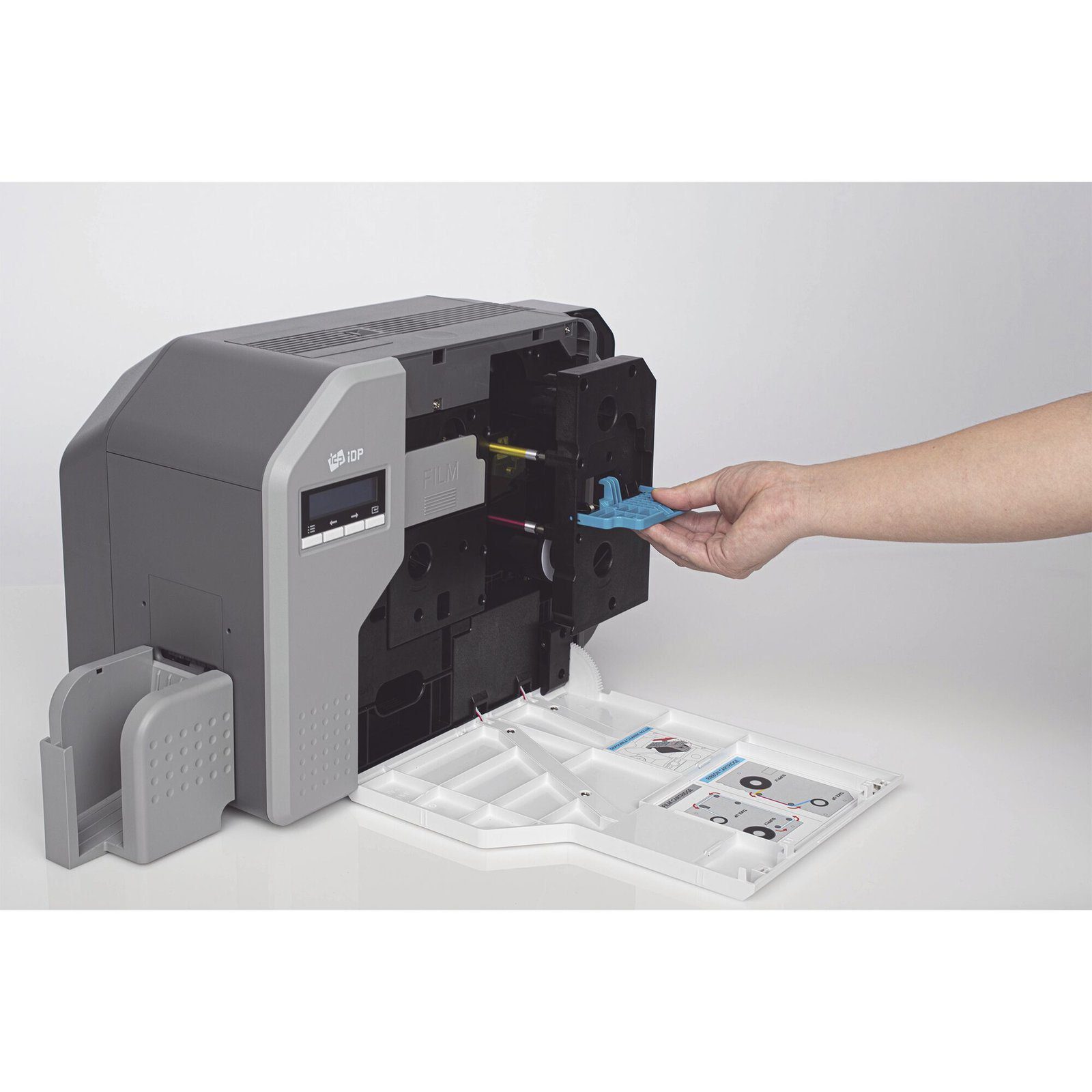 Impresora de Tarjetas / Retransferencia / 144 Tarjetas por Hora / Doble cara SMART81D - IDP