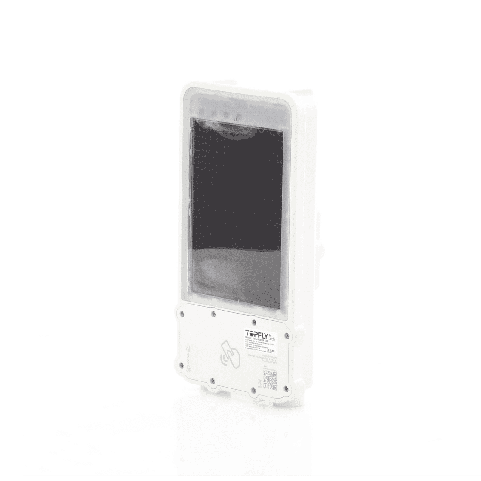 Cerradura Inteligente GPS con Energía Solar / SolarGuardX 100 / Seguimiento de Activos LTE Cat-M1 / Desbloqueo por RFID BLE OTA / Impermeable IP67 / Detección de Movimiento / Alarma de Bloqueo / Batería 14400mAh / Seguridad de Datos M SOLARGUARDX100 - TopFlyTech
