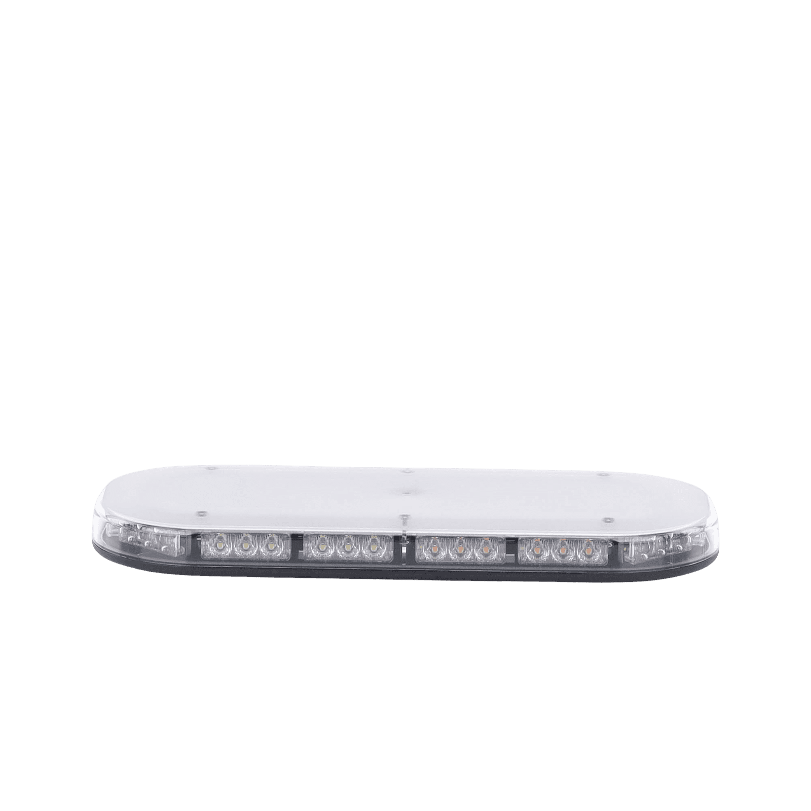 Mini barra de 42 LED, ámbar/blanco, 15 Pulgadas, SAE, Montaje Fijo Con Tornillos, 12-24 Vcd, Lente transparente SP5AW - SIGNALPRO