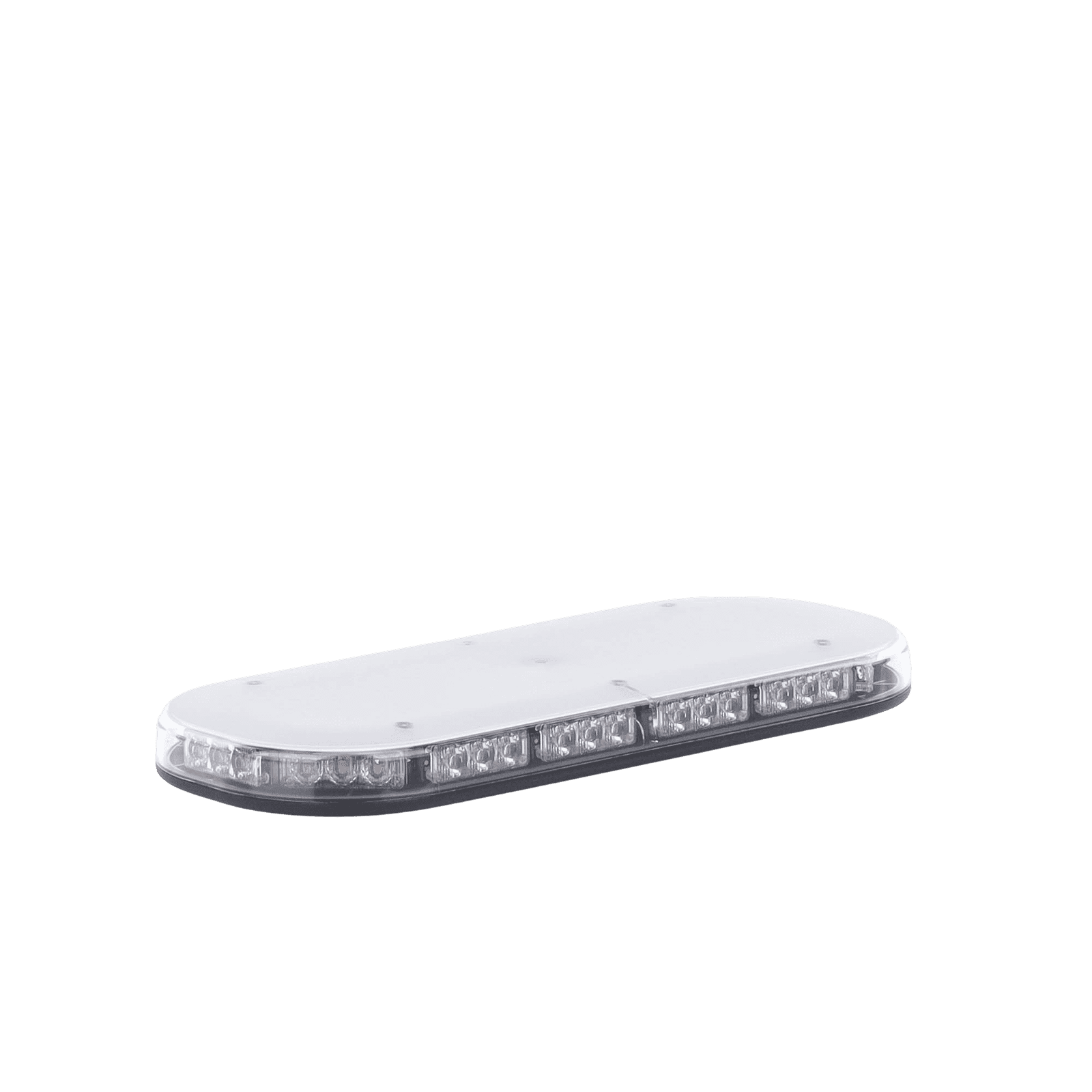 Mini barra de 42 LED, ámbar/blanco, 15 Pulgadas, SAE, Montaje Fijo Con Tornillos, 12-24 Vcd, Lente transparente SP5AW - SIGNALPRO