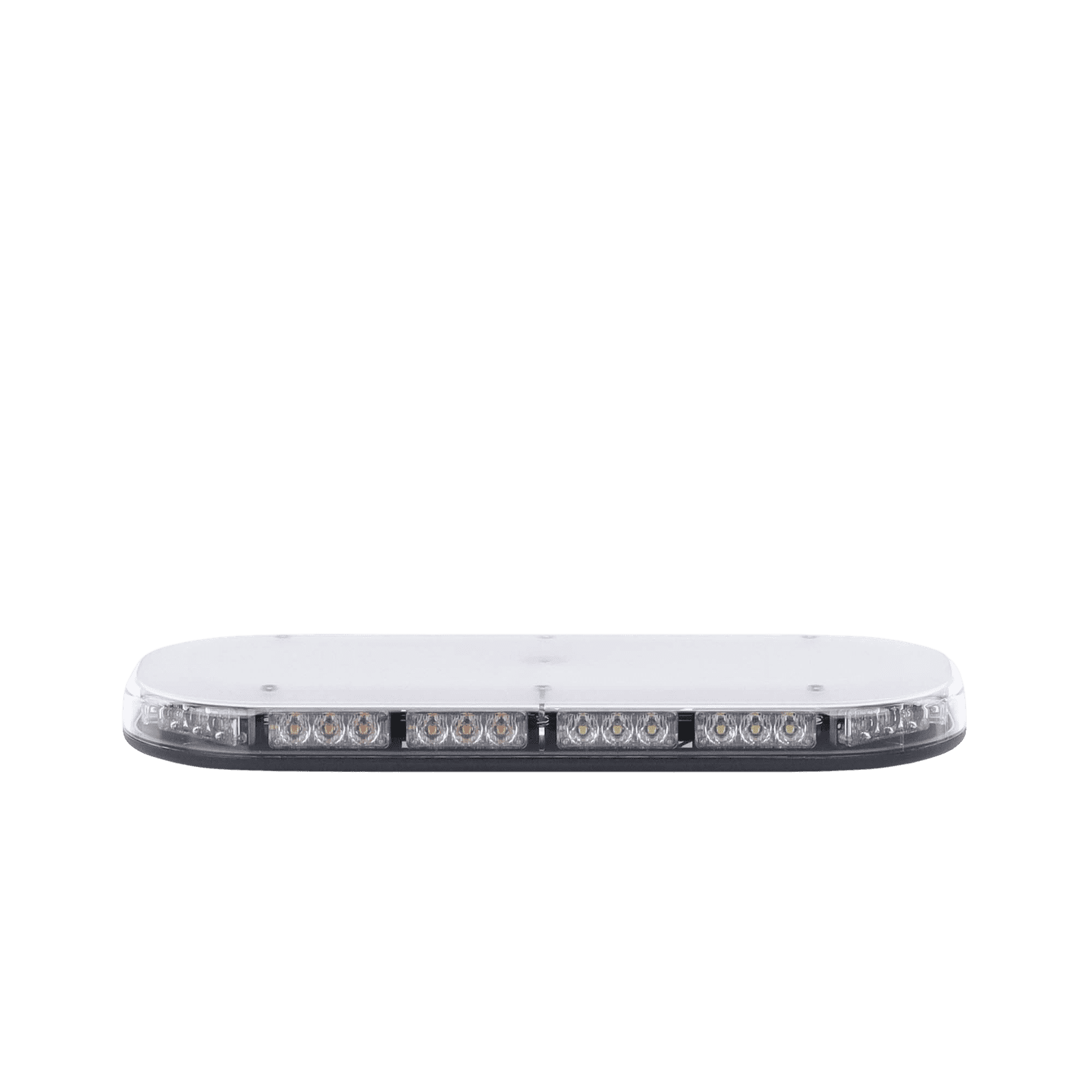 Mini barra de 42 LED, ámbar/blanco, 15 Pulgadas, SAE, Montaje Fijo Con Tornillos, 12-24 Vcd, Lente transparente SP5AW - SIGNALPRO