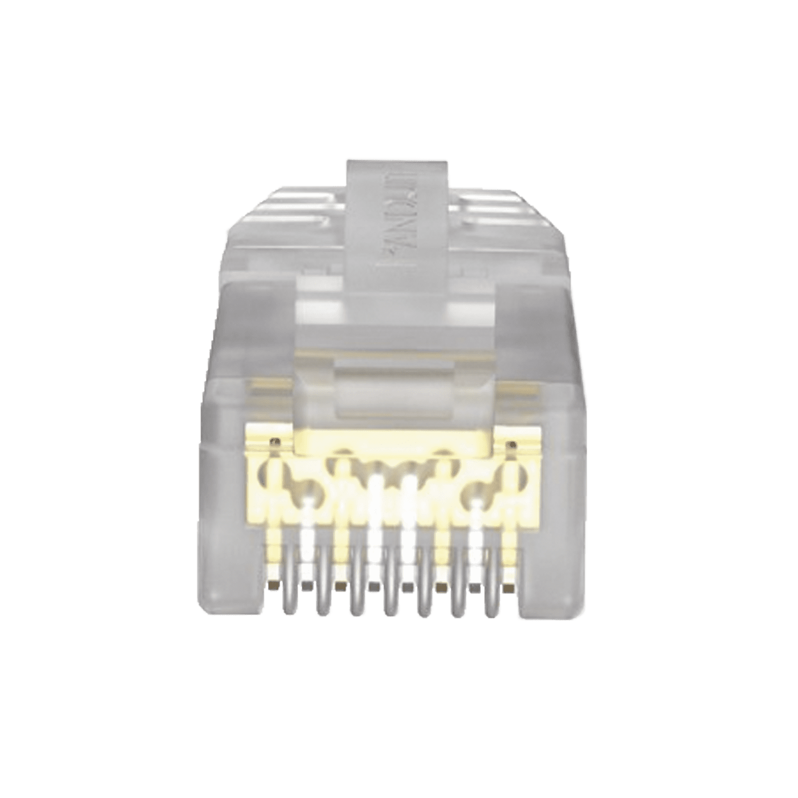 Plug RJ45 Cat6A, Para Cable UTP de Calibre 23-24 AWG, Chapado en Oro de 50 micras, Paquete de 100 piezas SP6X88-C - PANDUIT