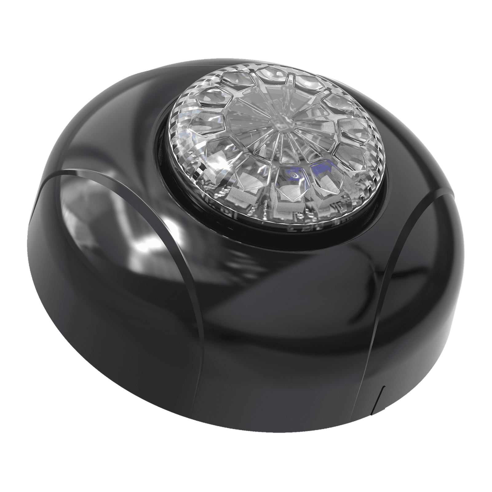 Estrobo Oculto de 12 LED, Brida negra, 12 Vcd, Clara, Lente transparente SPF12W - SIGNALPRO