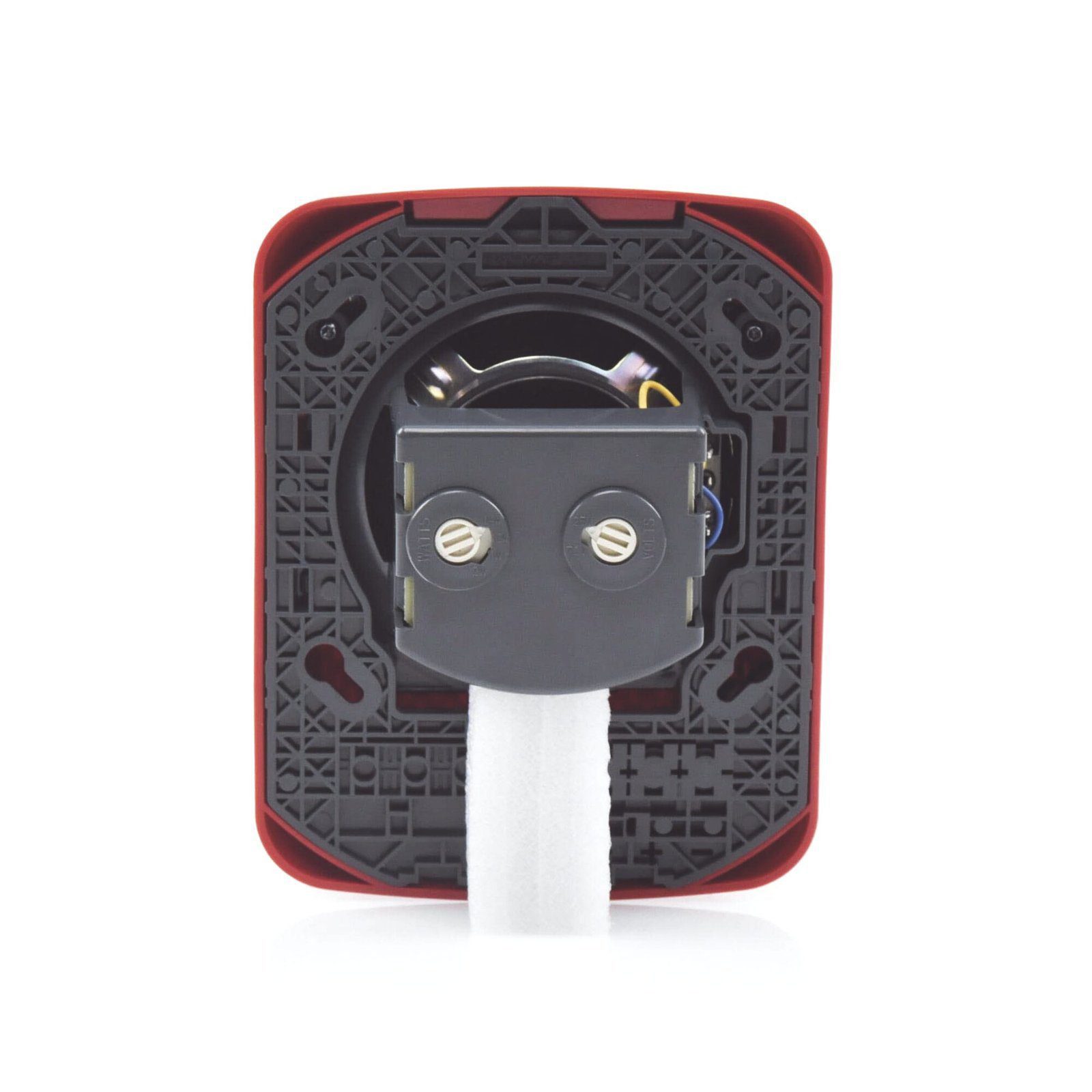 Bocina para Montaje en Pared, Color Rojo, Nuevo Diseño Moderno y Elegante y Menor Consumo de Corriente SPR-L - SYSTEM SENSOR