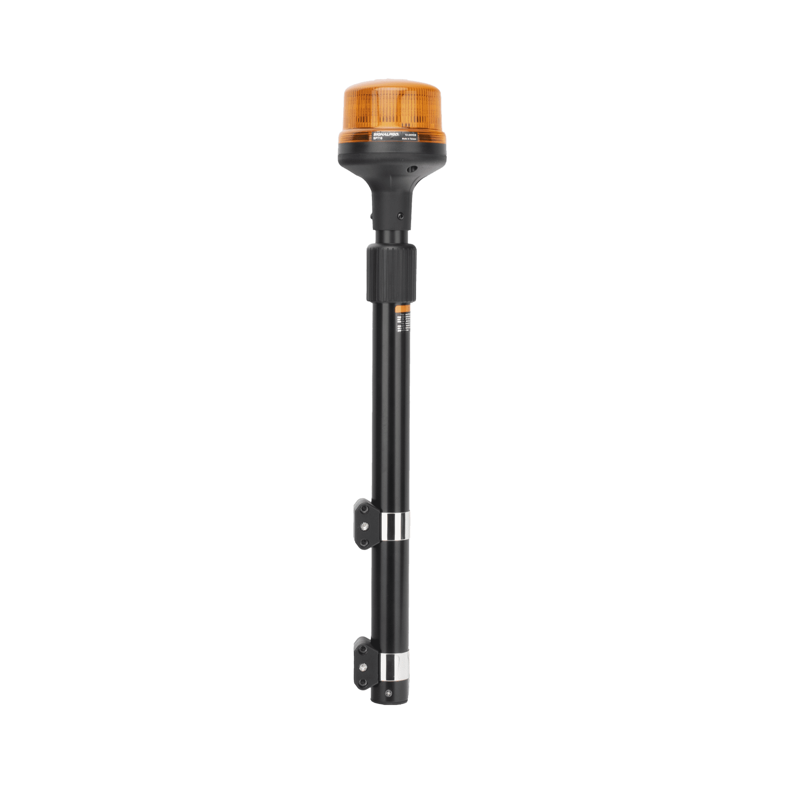 Luz Telescópica para Motocicletas, 8 LED, Ambar, SAE Clase I SPT16A - SIGNALPRO