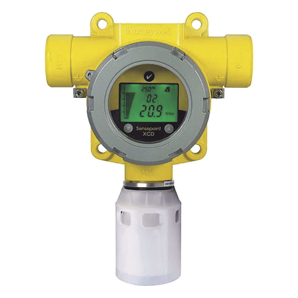 Detector Industrial De Gas, Con Sensor EC De Monóxido De Carbono (CO) 0 a 300 ppm, Salida 4-20 mA, Certificación UL/c-UL/INMETRO, Entradas 2x3/4" NPT, Carcasa Pintado De Aluminio Grado Marino, Protección Contra Intemperie De Nail SPXCDULNCX