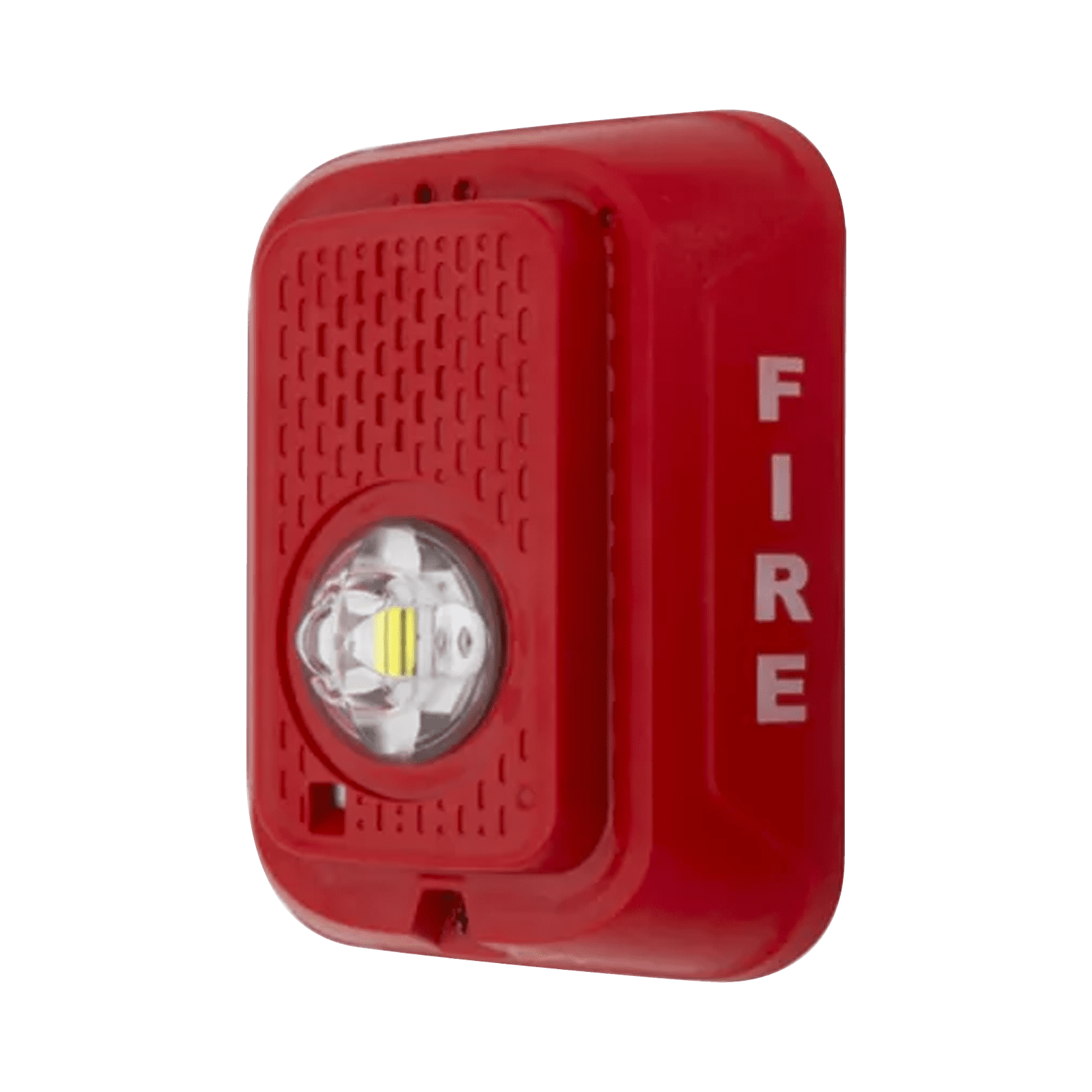 Lámpara LED Estroboscópica para Montaje en Pared, Color Rojo, Nivel de Candelas Seleccionable, Nuevo Diseño Moderno y Elegante y Menor Consumo de Corriente SRLED - SYSTEM SENSOR