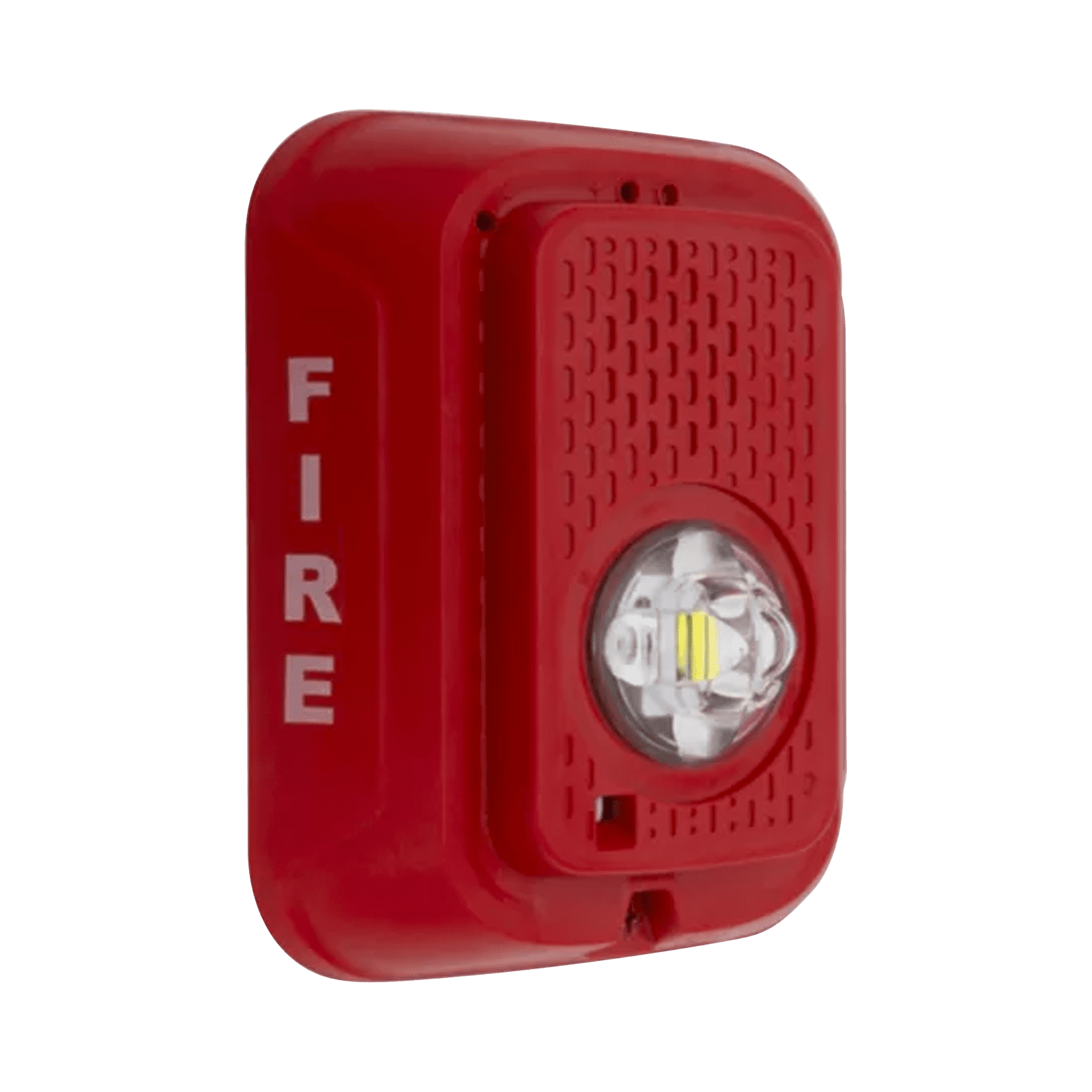 Lámpara LED Estroboscópica para Montaje en Pared, Color Rojo, Nivel de Candelas Seleccionable, Nuevo Diseño Moderno y Elegante y Menor Consumo de Corriente SRLED - SYSTEM SENSOR