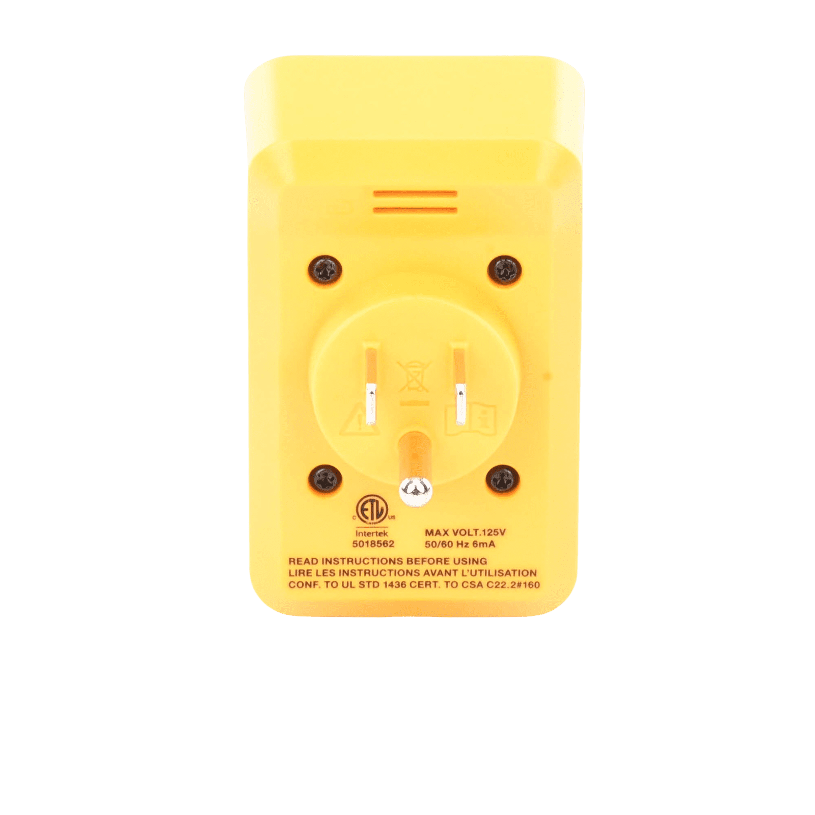 Probador de Tomacorriente Eléctrico Estándar o GFCI con Señal Acústica, Con LEDs de Alto Brillo y Gráfico Incluido Para Verificar Rápida y Fácilmente el Cableado ST120+ - FLUKE