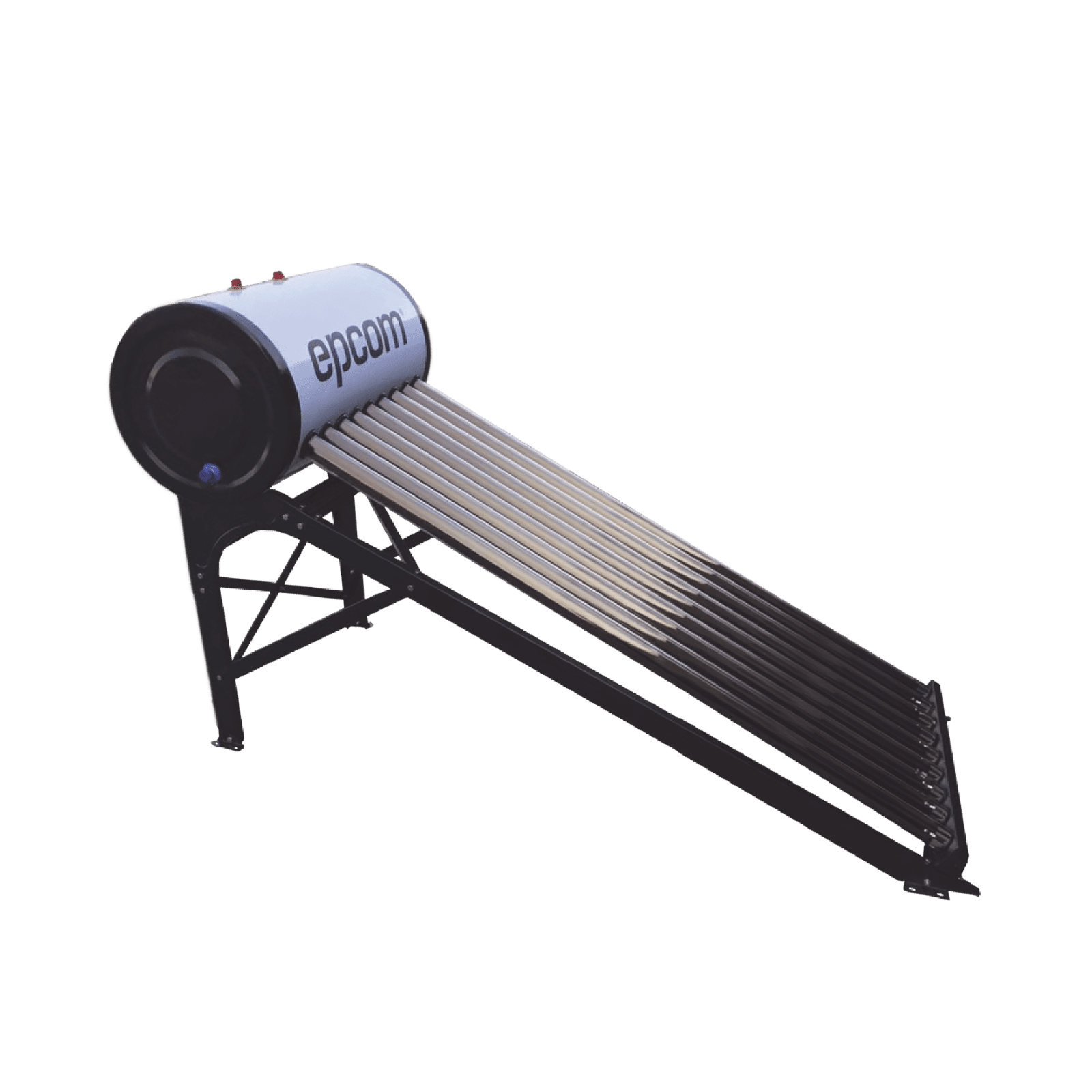 Bóiler Solar de 90L, Baja Presión con 9 Tubos de Vacío de Mayor Resistencia y Termotanque Inoxidable de Grado Alimenticio, Resistentes a Granizo de Hasta 25 mm/ l , Incluye Anodo de Magnesio STE-LPWH90 - EPCOM