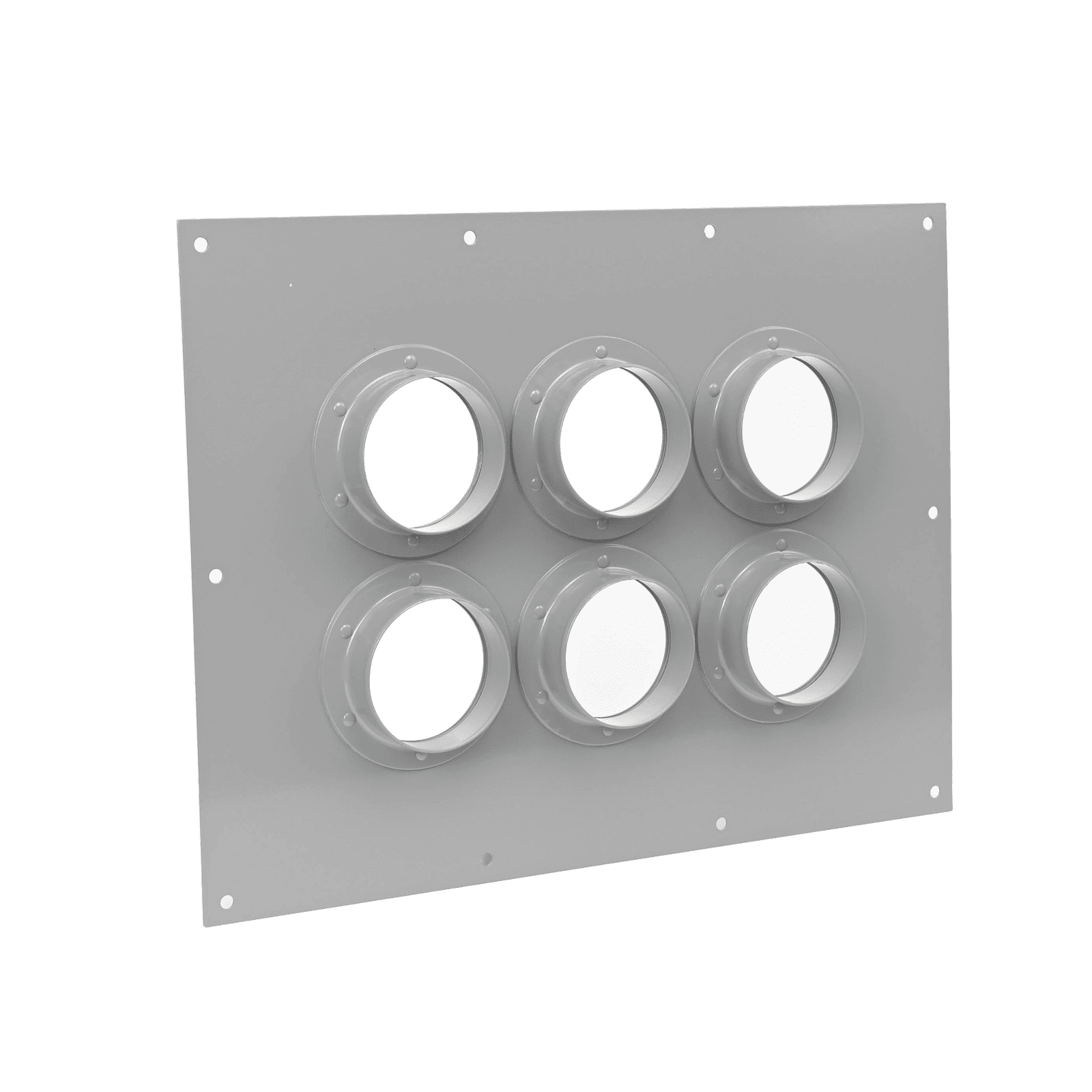 Placa Pasamuro Con Capacidad de 6 Botas de 4″ STEP423 - SYSCOM TOWERS