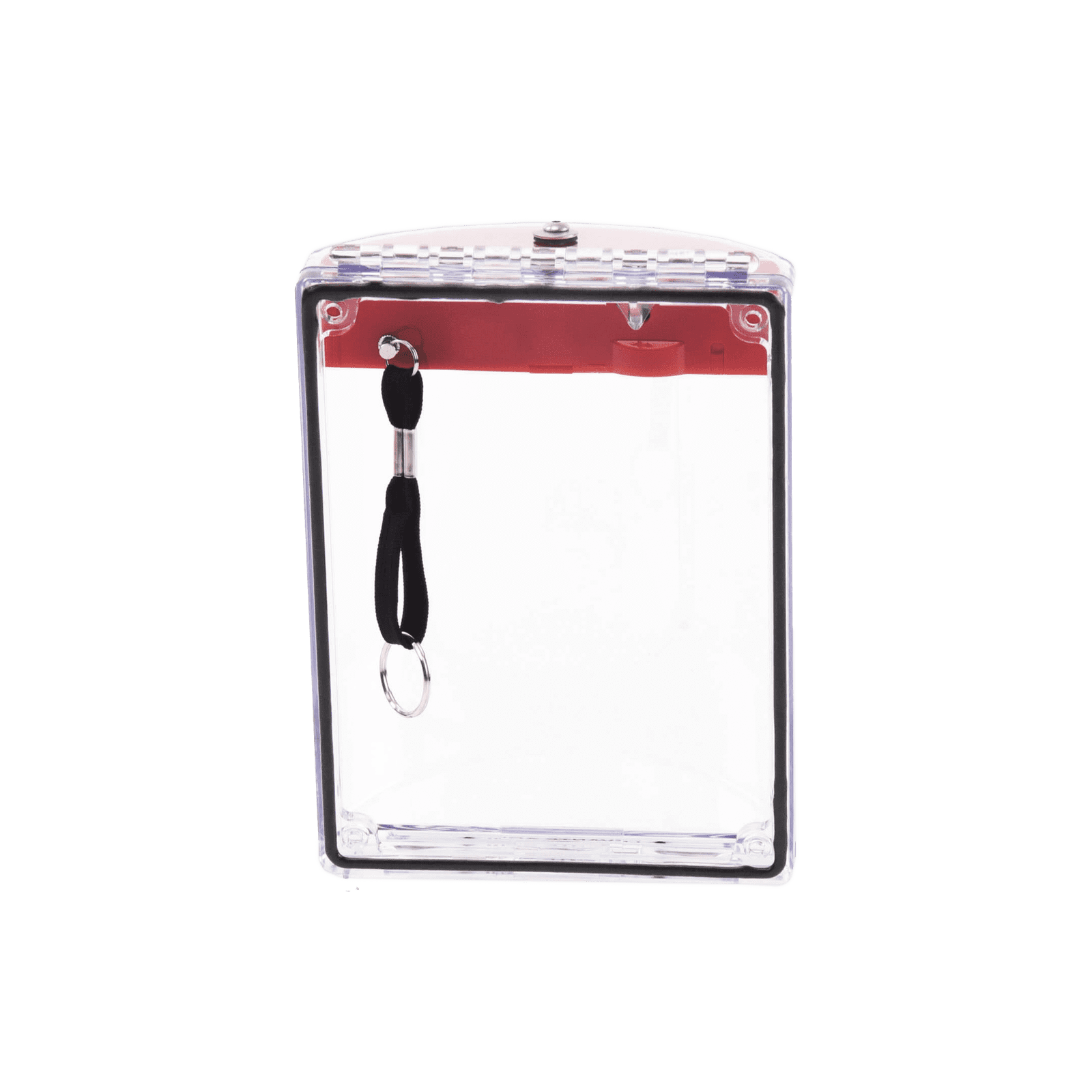 Cubierta Universal Transparente con Espaciador, Texto de Incendio en Español STI-13210FR-ES - STI