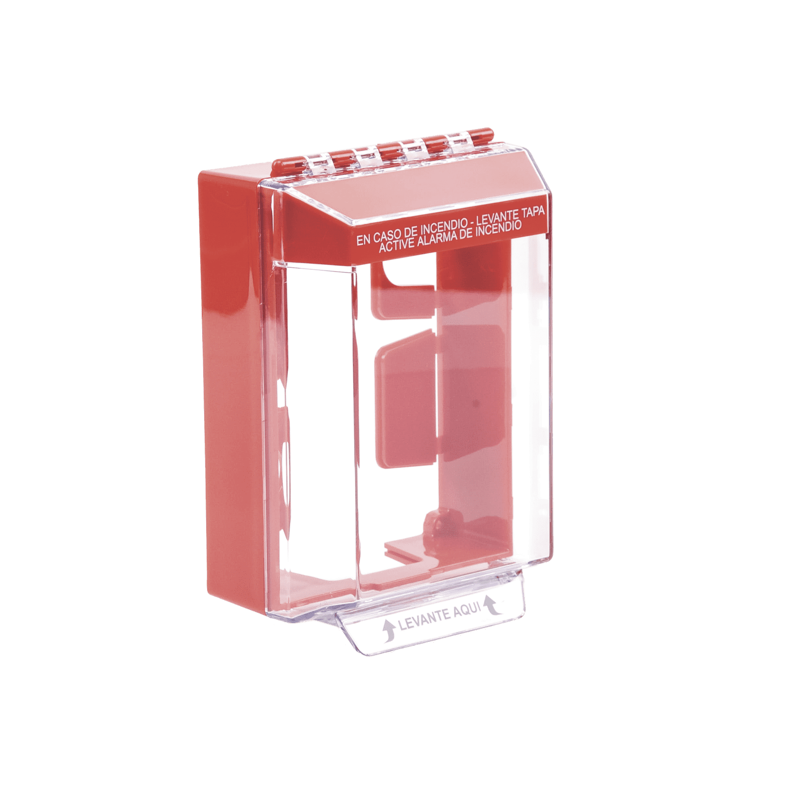Cubierta Universal De Montaje Superficial, Con Espaciador 1.46″, Serie Universal Stopper® Texto De Incendio En Español STI-14210FR-ES - STI