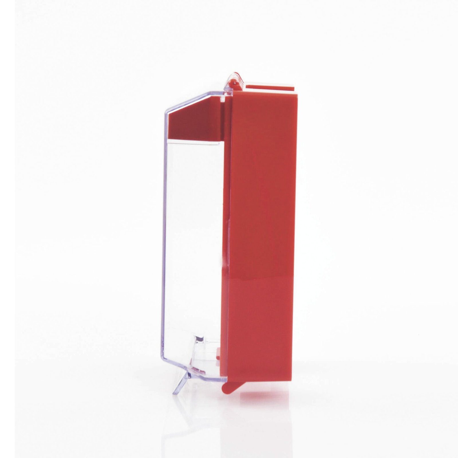 Cubierta Universal Transparente, de Bajo Perfil, con Espaciador, Texto de Incendio en Español, Notificación Audible y Visible STI-14220FR-ES - STI